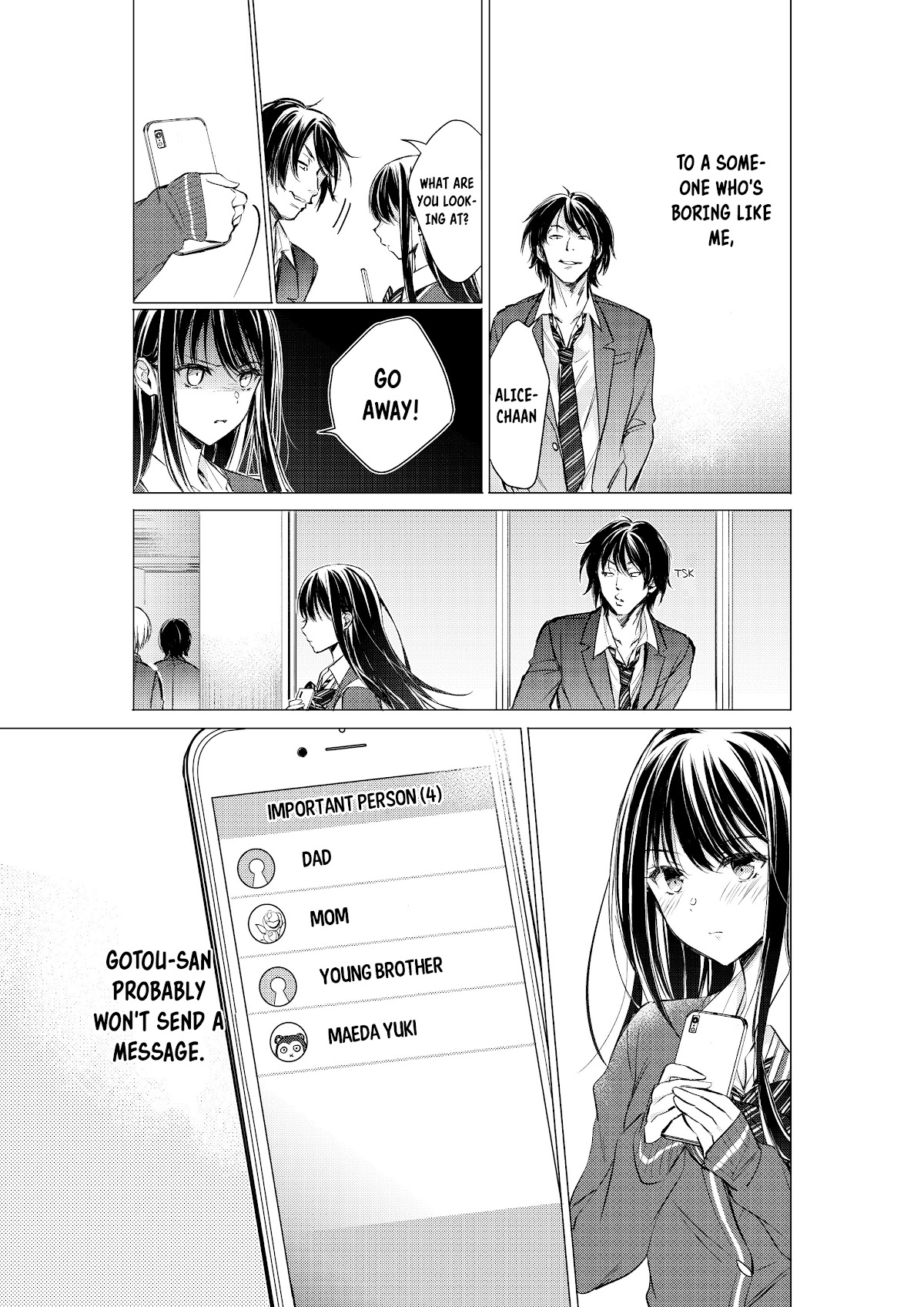 Gotou-san wa Furimukasetai! (Pixiv Serialization) Chapter 9 page 6 - Chapter 9
