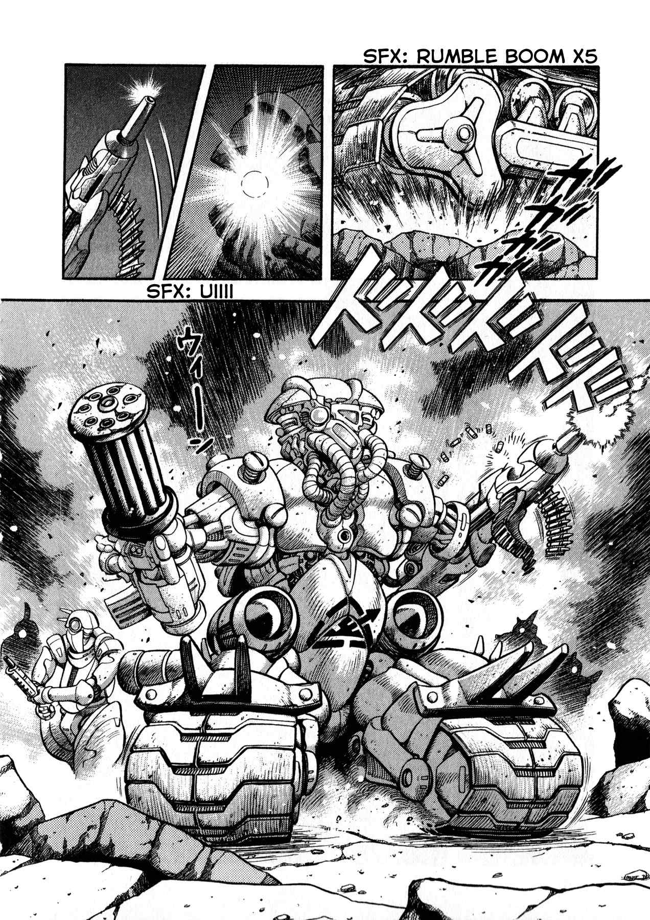 Gou-chan Magajin Chapter 6 page 2 - Chapter 6: Robo-Humans Of The Battlefield