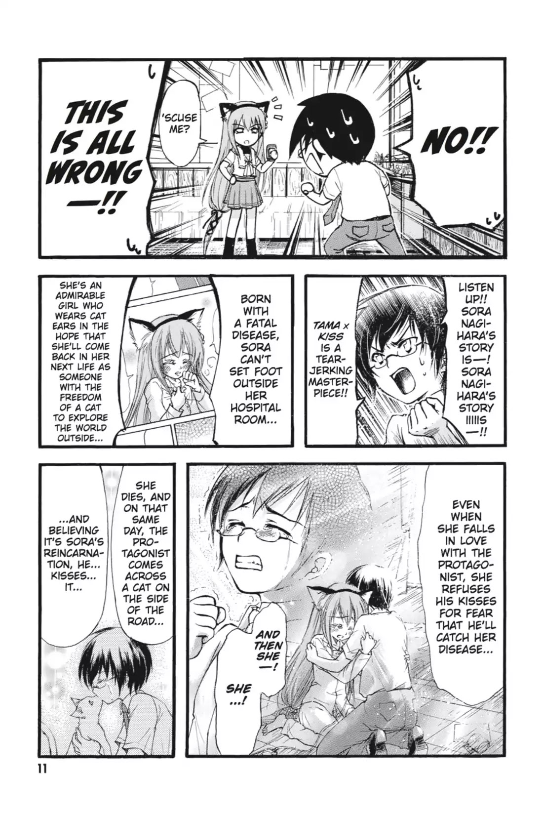 Gou-Dere Bishoujo Nagihara Sora Chapter 1 page 12 - Chapter 1: Vol.1 1st OFFENSE: Mrowr.