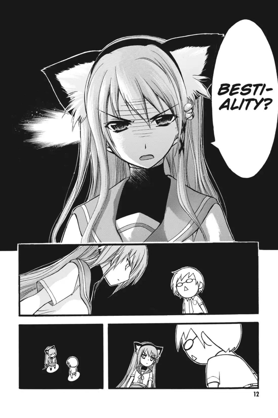 Gou-Dere Bishoujo Nagihara Sora Chapter 1 page 13 - Chapter 1: Vol.1 1st OFFENSE: Mrowr.