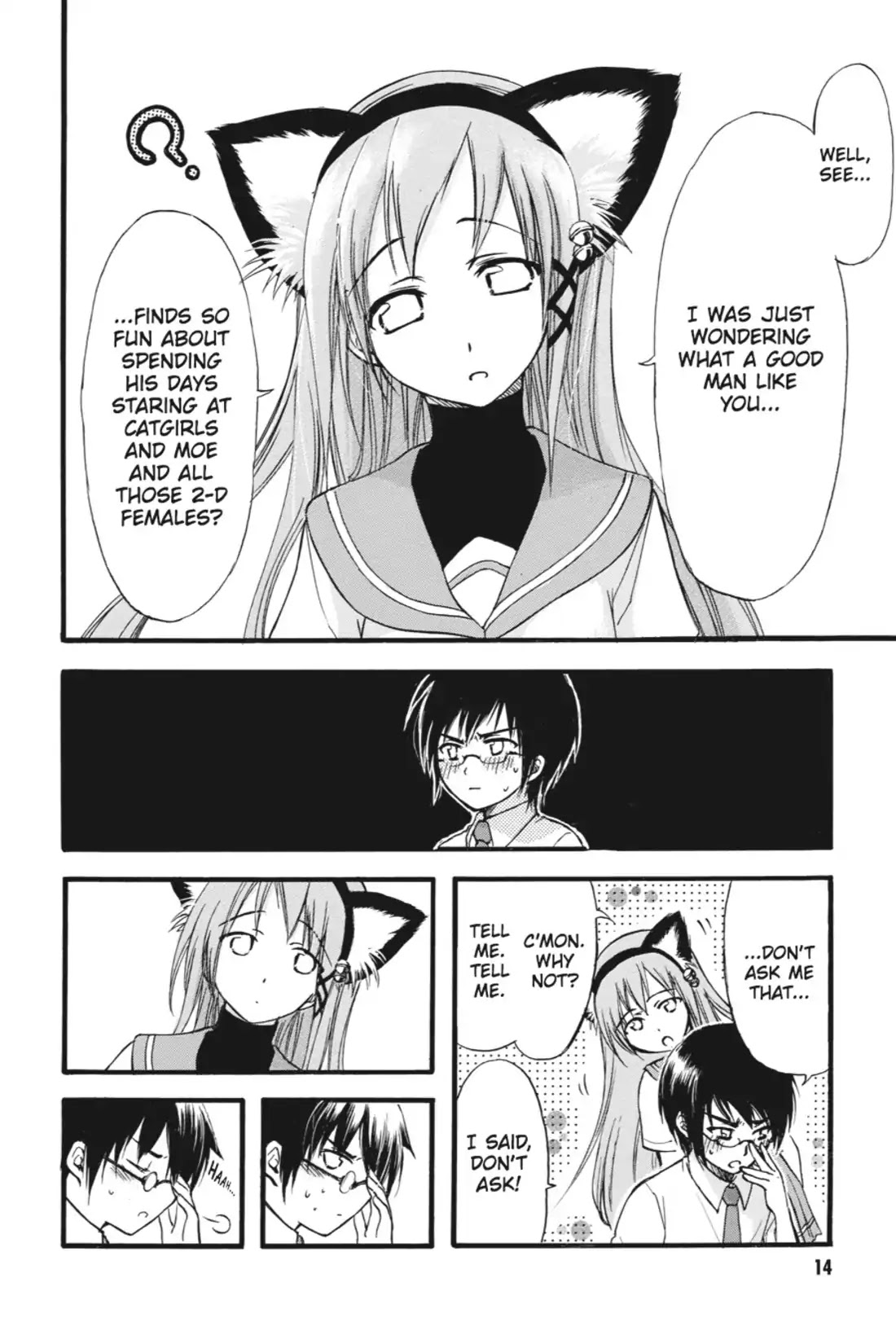 Gou-Dere Bishoujo Nagihara Sora Chapter 1 page 15 - Chapter 1: Vol.1 1st OFFENSE: Mrowr.