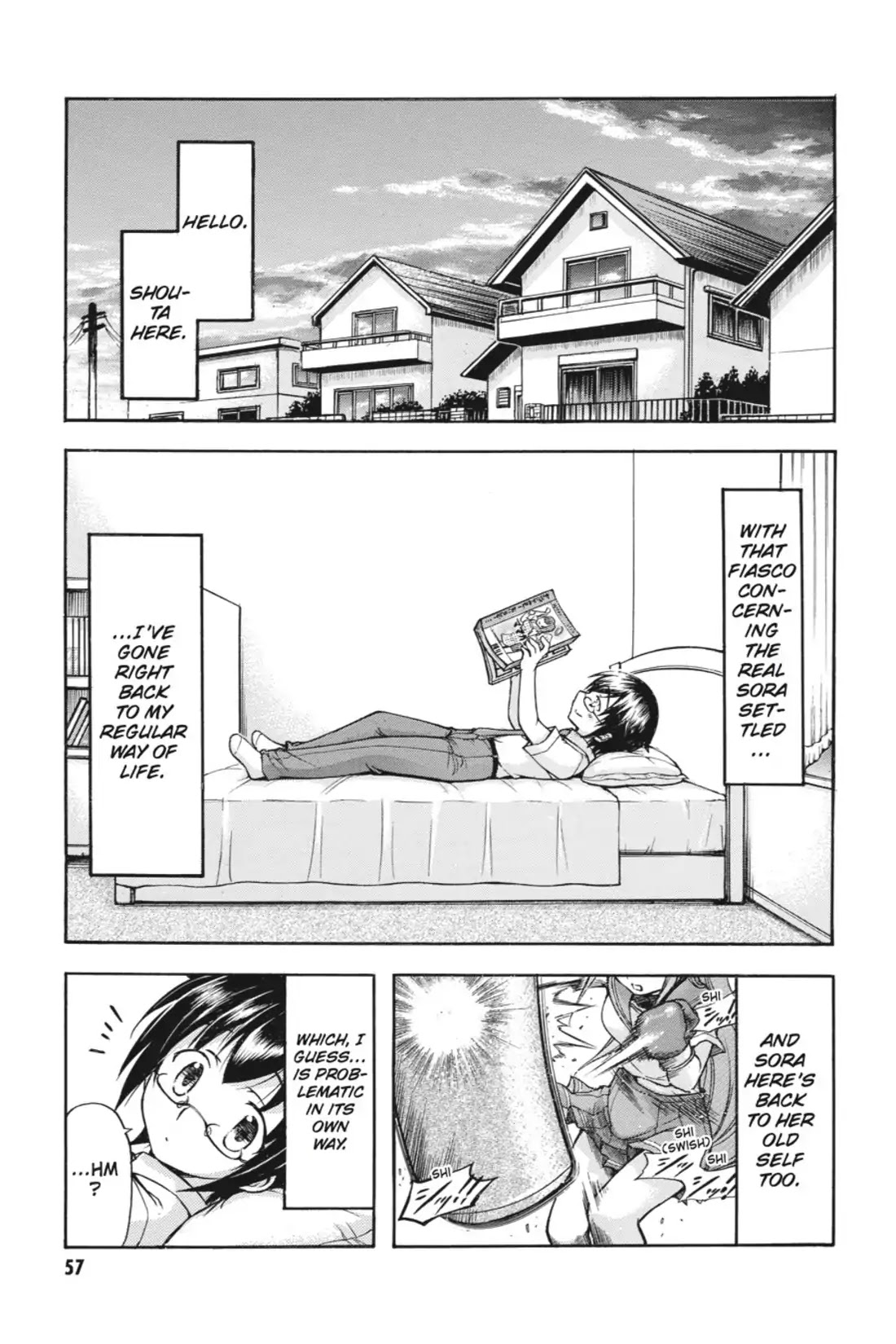 Gou-Dere Bishoujo Nagihara Sora Chapter 10 page 1 - Chapter 10: Vol.2 10th OFFENSE: It's Not Every Day You See a Cute Girl Eating Cotton Candy, Right?