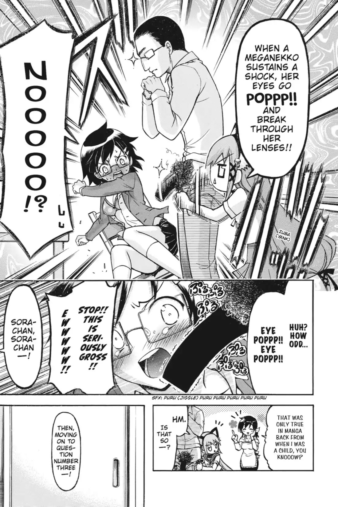 Gou-Dere Bishoujo Nagihara Sora Chapter 11 page 16 - Chapter 11: Vol.2 11th OFFENSE: Be Careful With Glasses. They Scratch Easily-Mrowr.