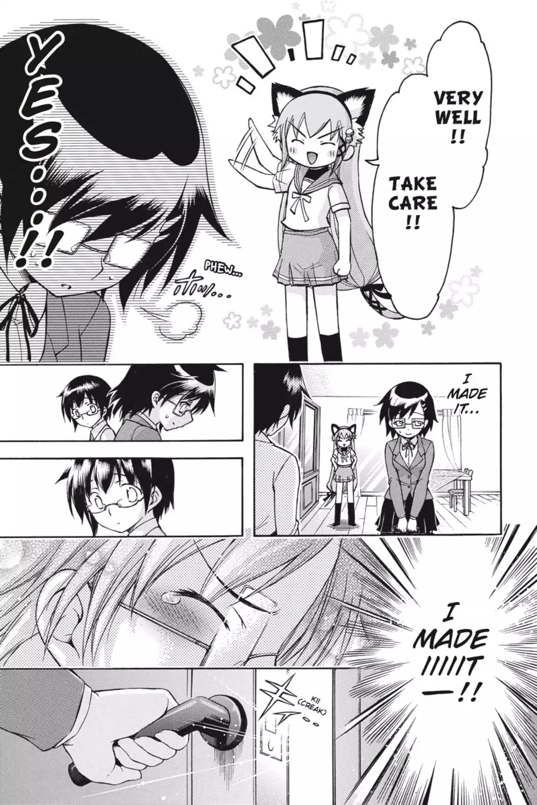 Gou-Dere Bishoujo Nagihara Sora Chapter 11 page 22 - Chapter 11: Vol.2 11th OFFENSE: Be Careful With Glasses. They Scratch Easily-Mrowr.
