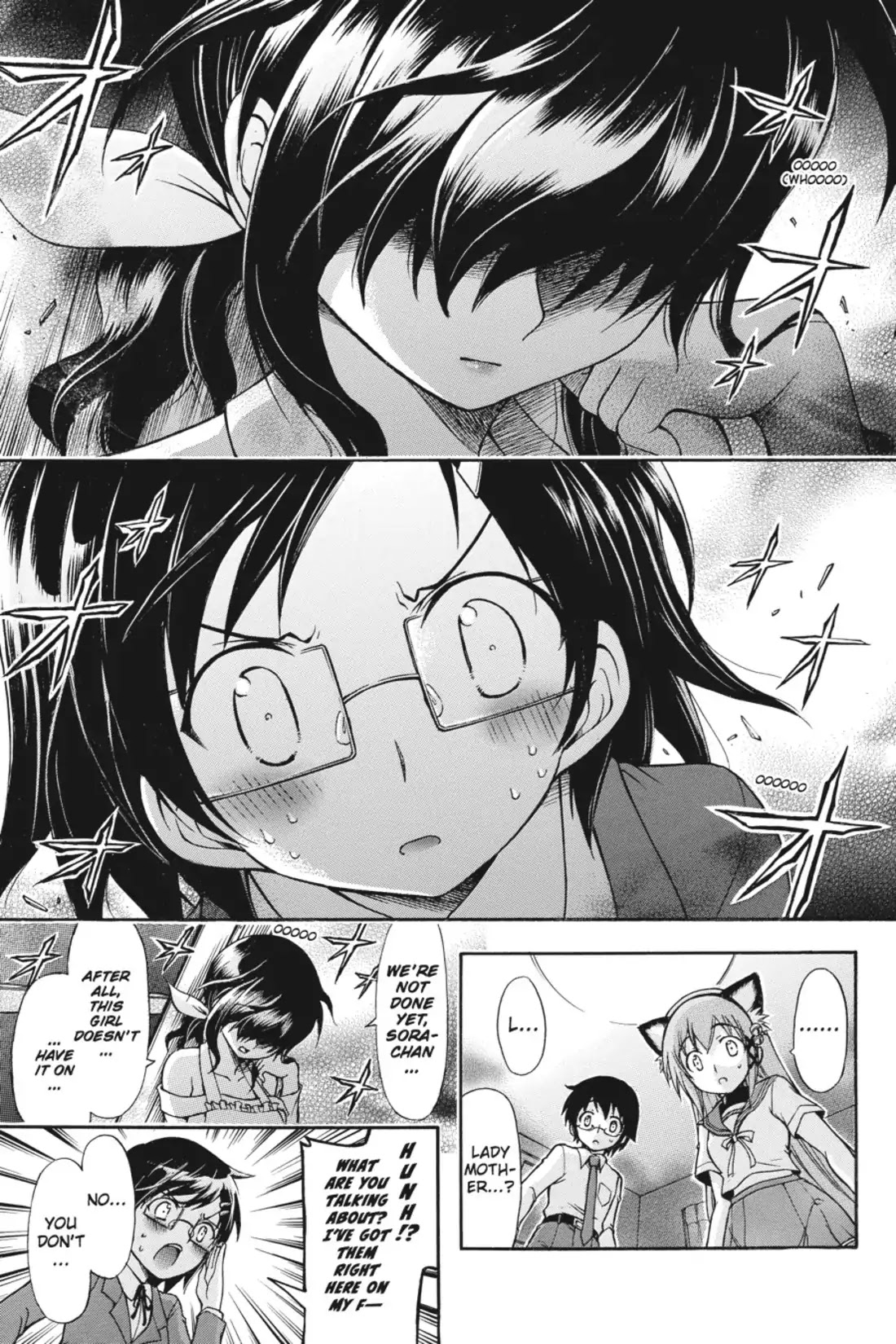 Gou-Dere Bishoujo Nagihara Sora Chapter 11 page 24 - Chapter 11: Vol.2 11th OFFENSE: Be Careful With Glasses. They Scratch Easily-Mrowr.