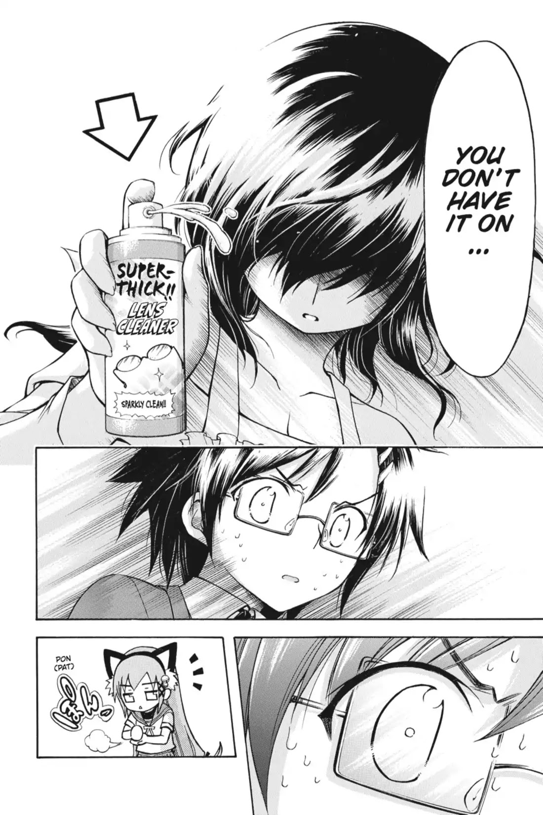 Gou-Dere Bishoujo Nagihara Sora Chapter 11 page 25 - Chapter 11: Vol.2 11th OFFENSE: Be Careful With Glasses. They Scratch Easily-Mrowr.