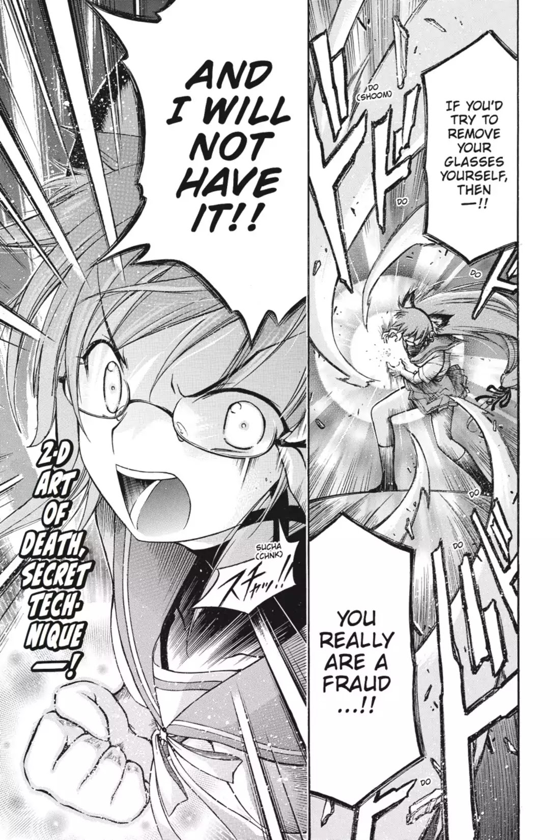 Gou-Dere Bishoujo Nagihara Sora Chapter 11 page 28 - Chapter 11: Vol.2 11th OFFENSE: Be Careful With Glasses. They Scratch Easily-Mrowr.