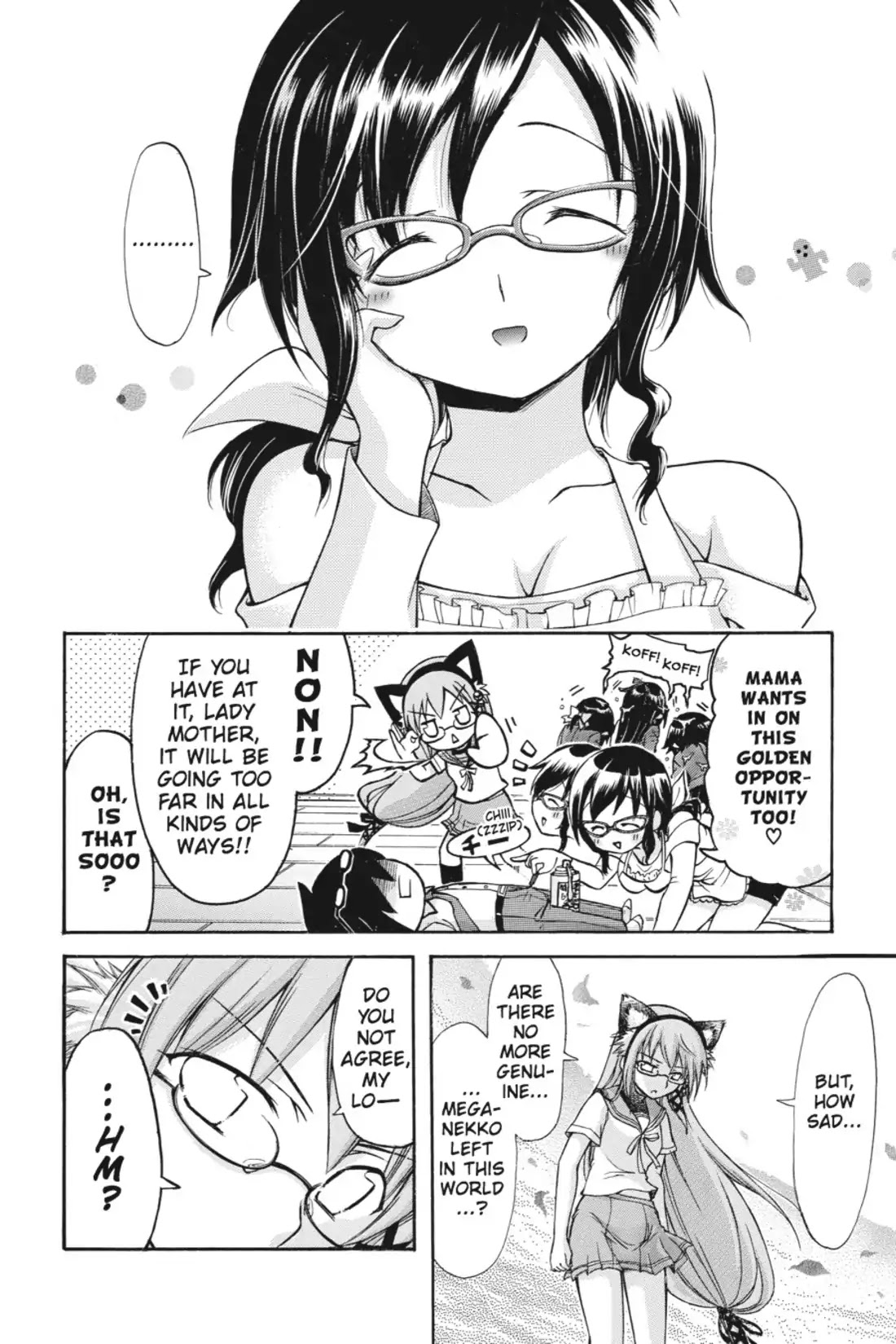 Gou-Dere Bishoujo Nagihara Sora Chapter 11 page 33 - Chapter 11: Vol.2 11th OFFENSE: Be Careful With Glasses. They Scratch Easily-Mrowr.