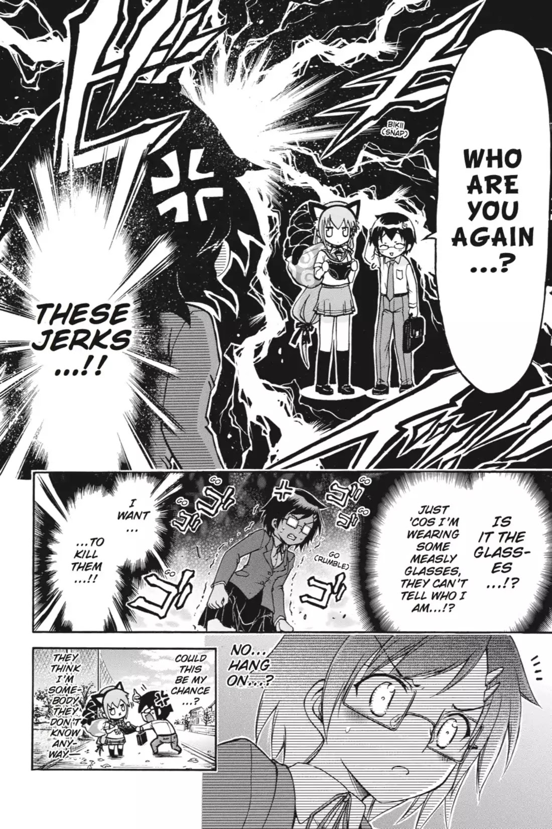 Gou-Dere Bishoujo Nagihara Sora Chapter 11 page 4 - Chapter 11: Vol.2 11th OFFENSE: Be Careful With Glasses. They Scratch Easily-Mrowr.