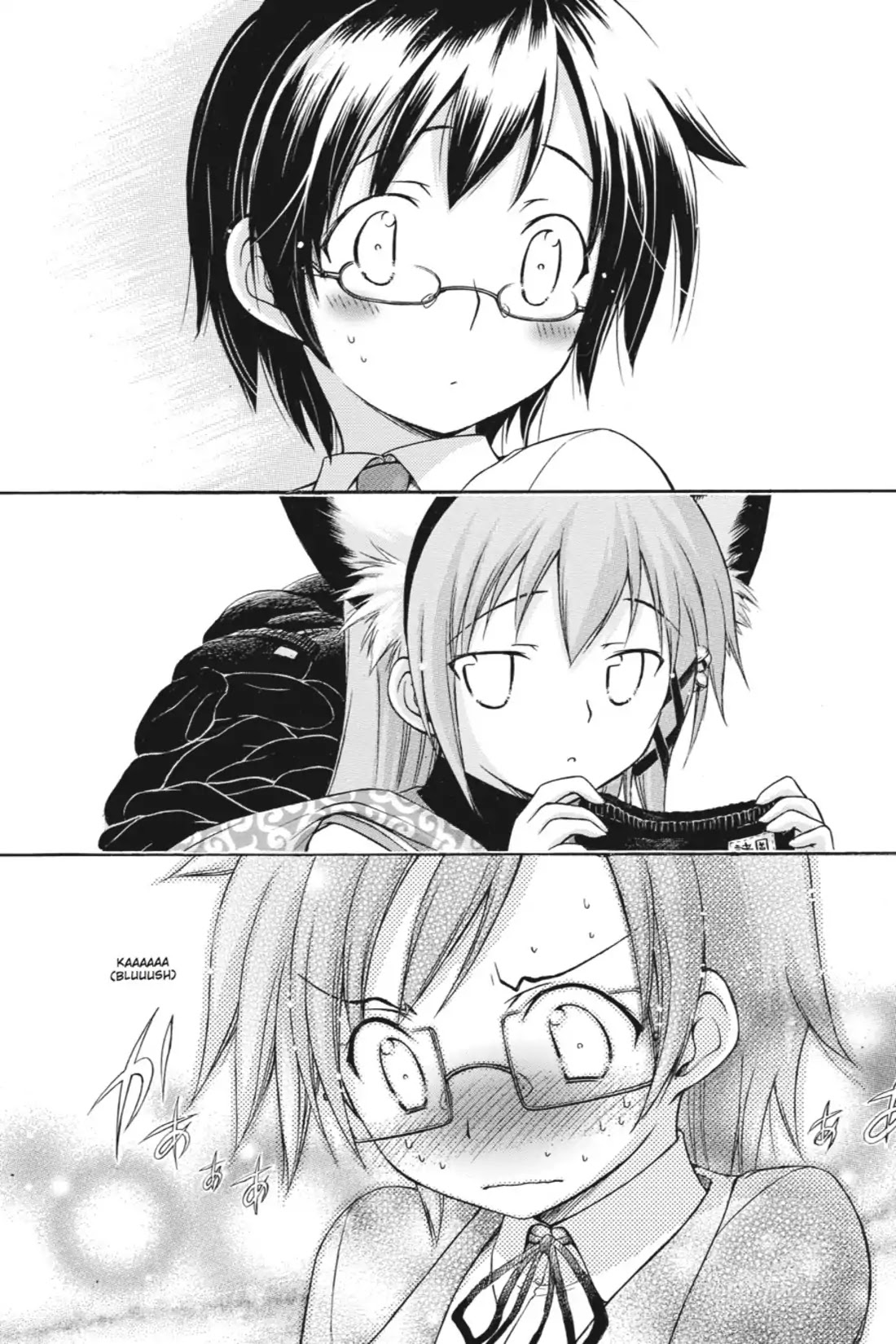Gou-Dere Bishoujo Nagihara Sora Chapter 11 page 7 - Chapter 11: Vol.2 11th OFFENSE: Be Careful With Glasses. They Scratch Easily-Mrowr.