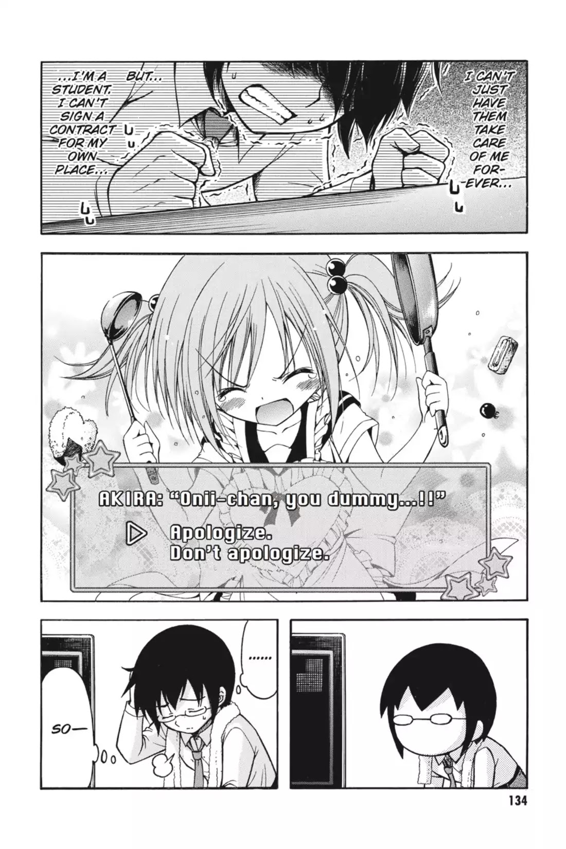 Gou-Dere Bishoujo Nagihara Sora Chapter 12 page 4 - Chapter 12: Vol.2 12th OFFENSE: Three Choice Challenge!!