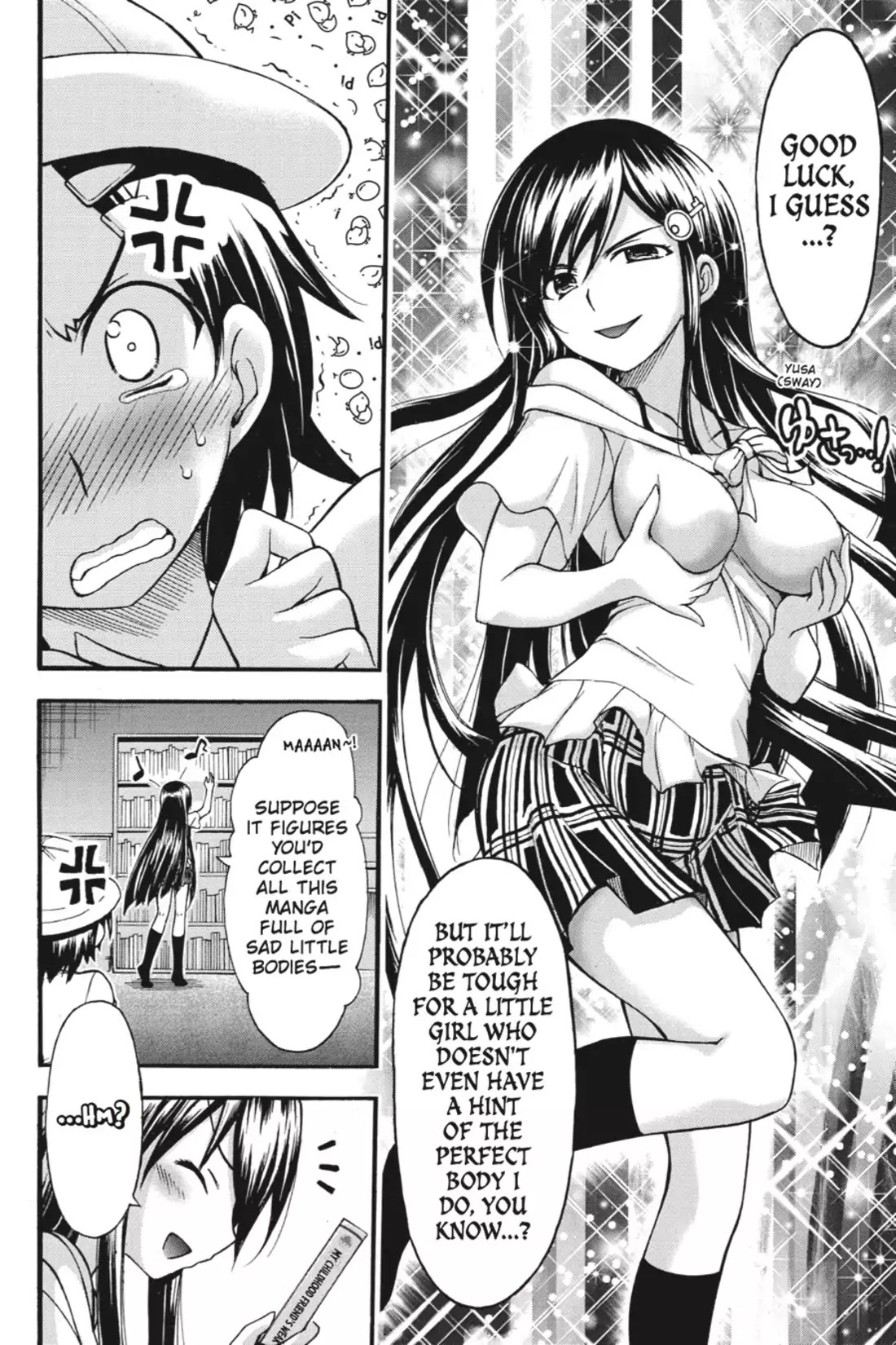 Gou-Dere Bishoujo Nagihara Sora Chapter 14 page 9 - Chapter 14: Vol.3 14th OFFENSE: Meowby an Office Lady with Big Knockers Will Move in Next Doors? Fist