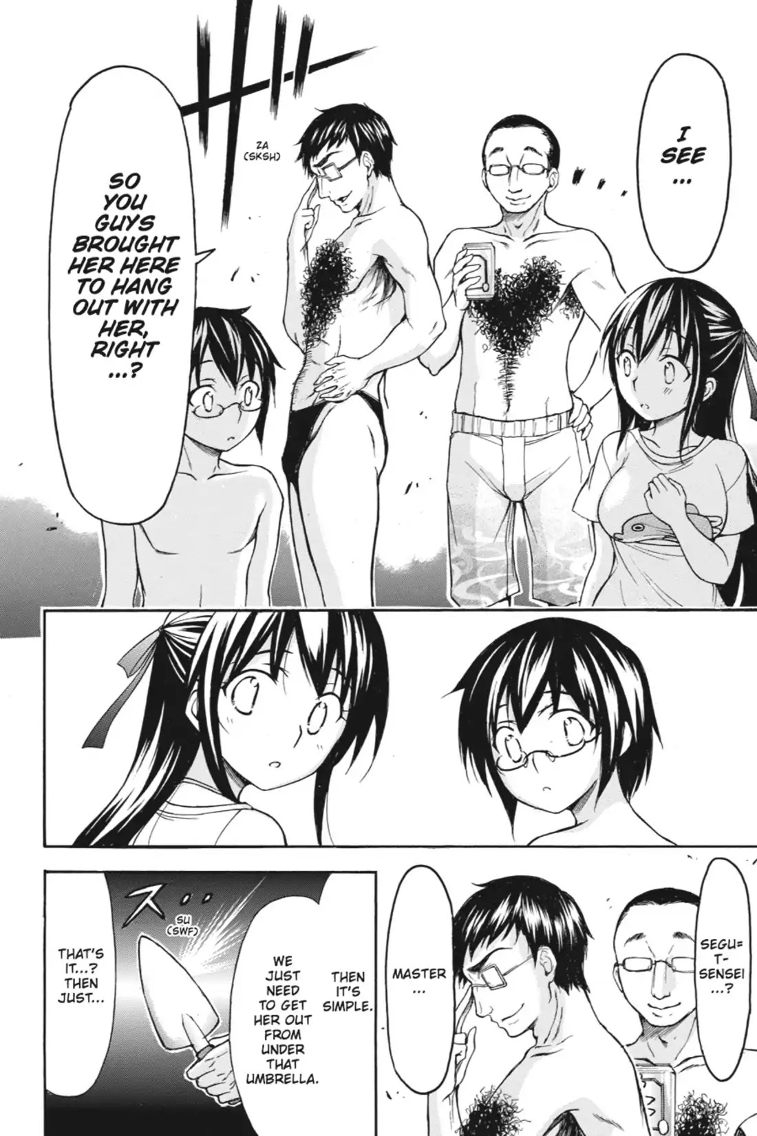 Gou-Dere Bishoujo Nagihara Sora Chapter 18 page 10 - Chapter 18: Vol.4 18th OFFENSE: Be Extra-Careful in a Romcom by the Sea-Mrowr.