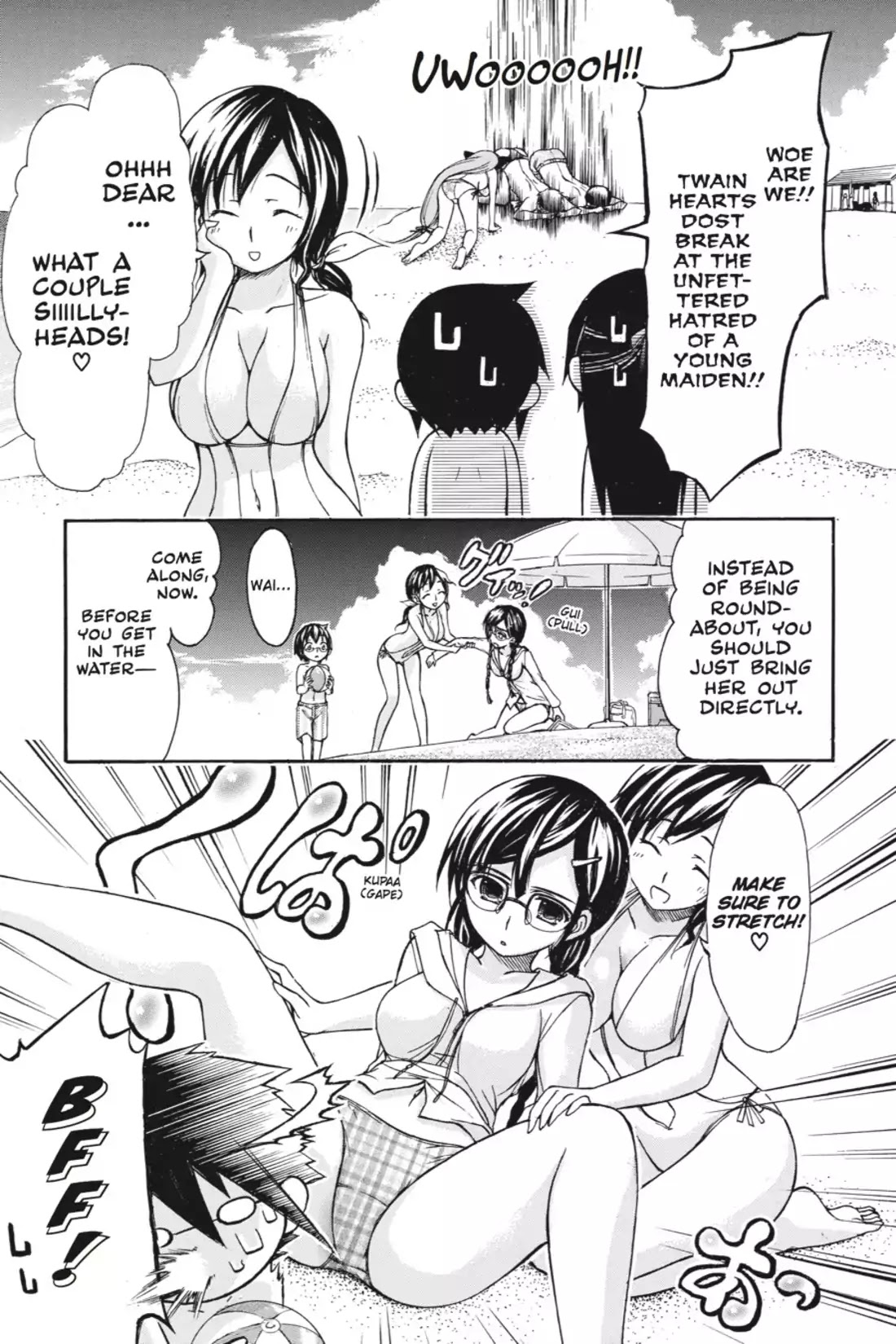 Gou-Dere Bishoujo Nagihara Sora Chapter 18 page 15 - Chapter 18: Vol.4 18th OFFENSE: Be Extra-Careful in a Romcom by the Sea-Mrowr.