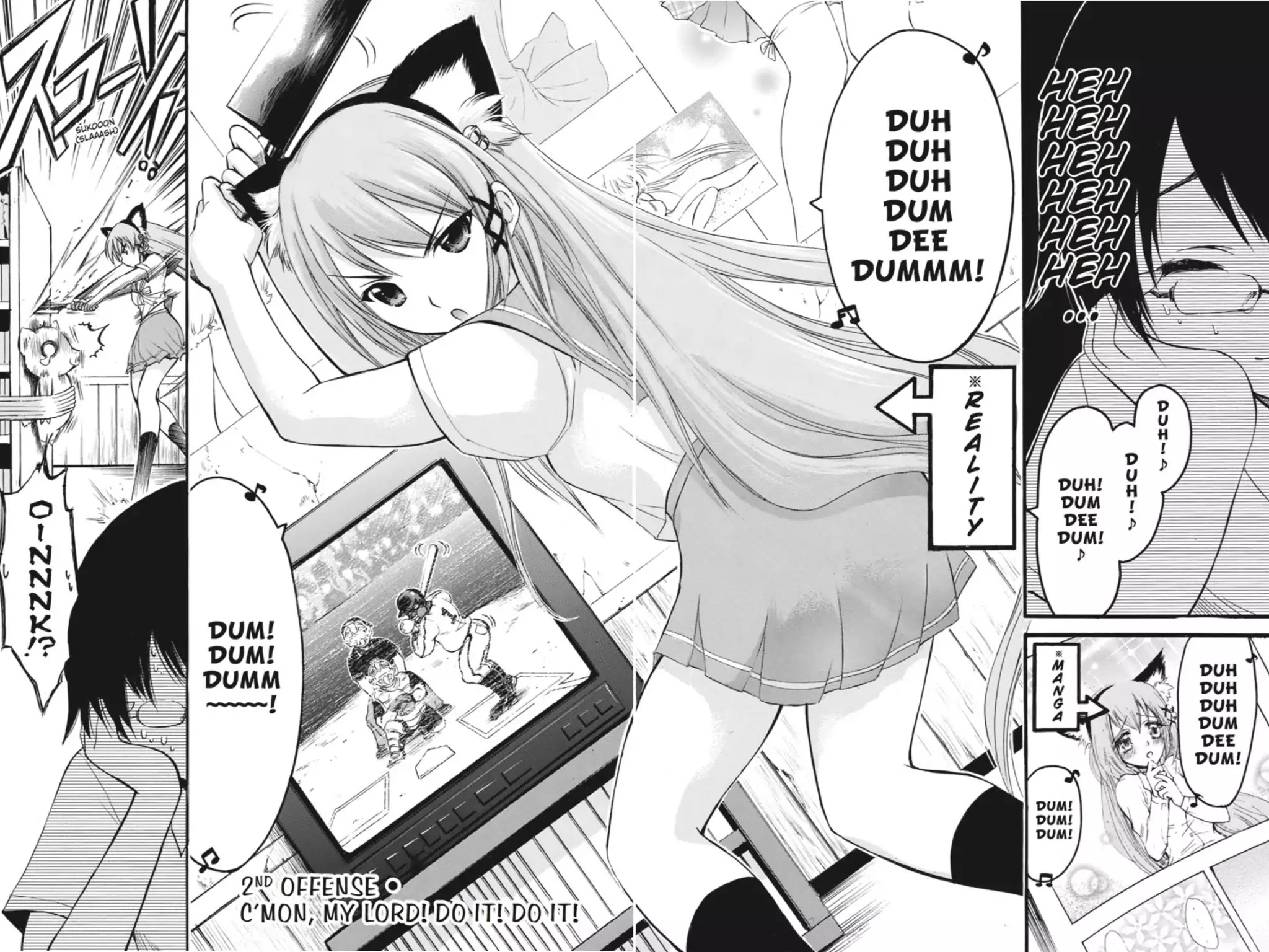 Gou-Dere Bishoujo Nagihara Sora Chapter 2 page 2 - Chapter 2: Vol.1 2nd OFFENSE: C'mon, My Lord! Do It! Do It!