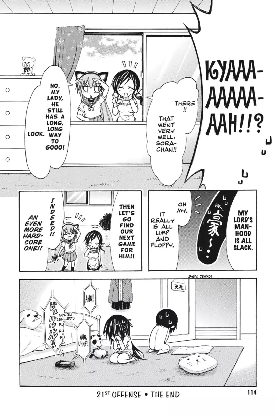 Gou-Dere Bishoujo Nagihara Sora Chapter 21 page 14 - Chapter 21: Vol.4 21st OFFENSE: Games Are Tough.