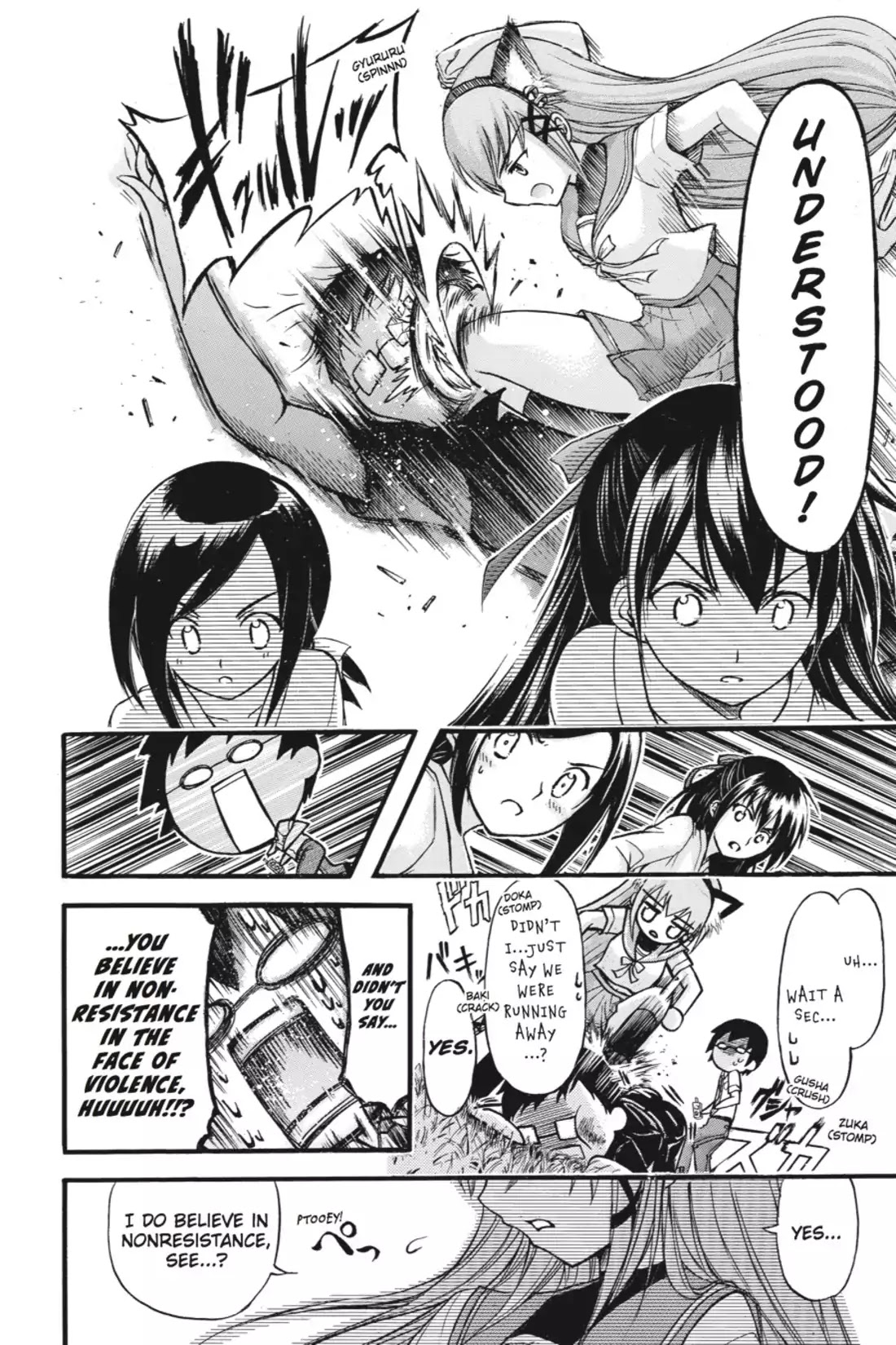 Gou-Dere Bishoujo Nagihara Sora Chapter 3 page 10 - Chapter 3: Vol.1 3rd OFFENSE: No Fwighting!