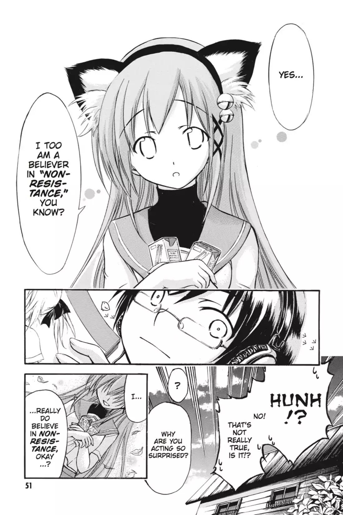 Gou-Dere Bishoujo Nagihara Sora Chapter 3 page 7 - Chapter 3: Vol.1 3rd OFFENSE: No Fwighting!