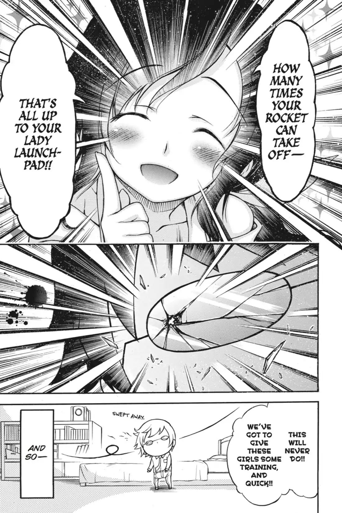 Gou-Dere Bishoujo Nagihara Sora Chapter 8 page 12 - Chapter 8: Vol.2 8th OFFENSE: The Legendary Sixteen Rapid Fires