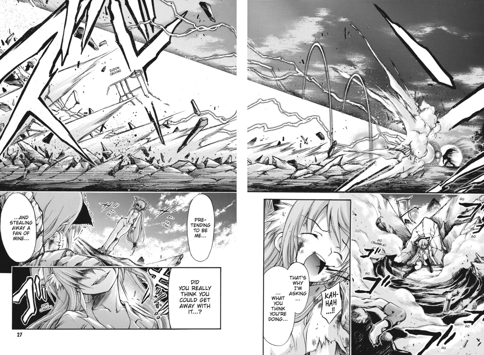 Gou-Dere Bishoujo Nagihara Sora Chapter 8 page 27 - Chapter 8: Vol.2 8th OFFENSE: The Legendary Sixteen Rapid Fires