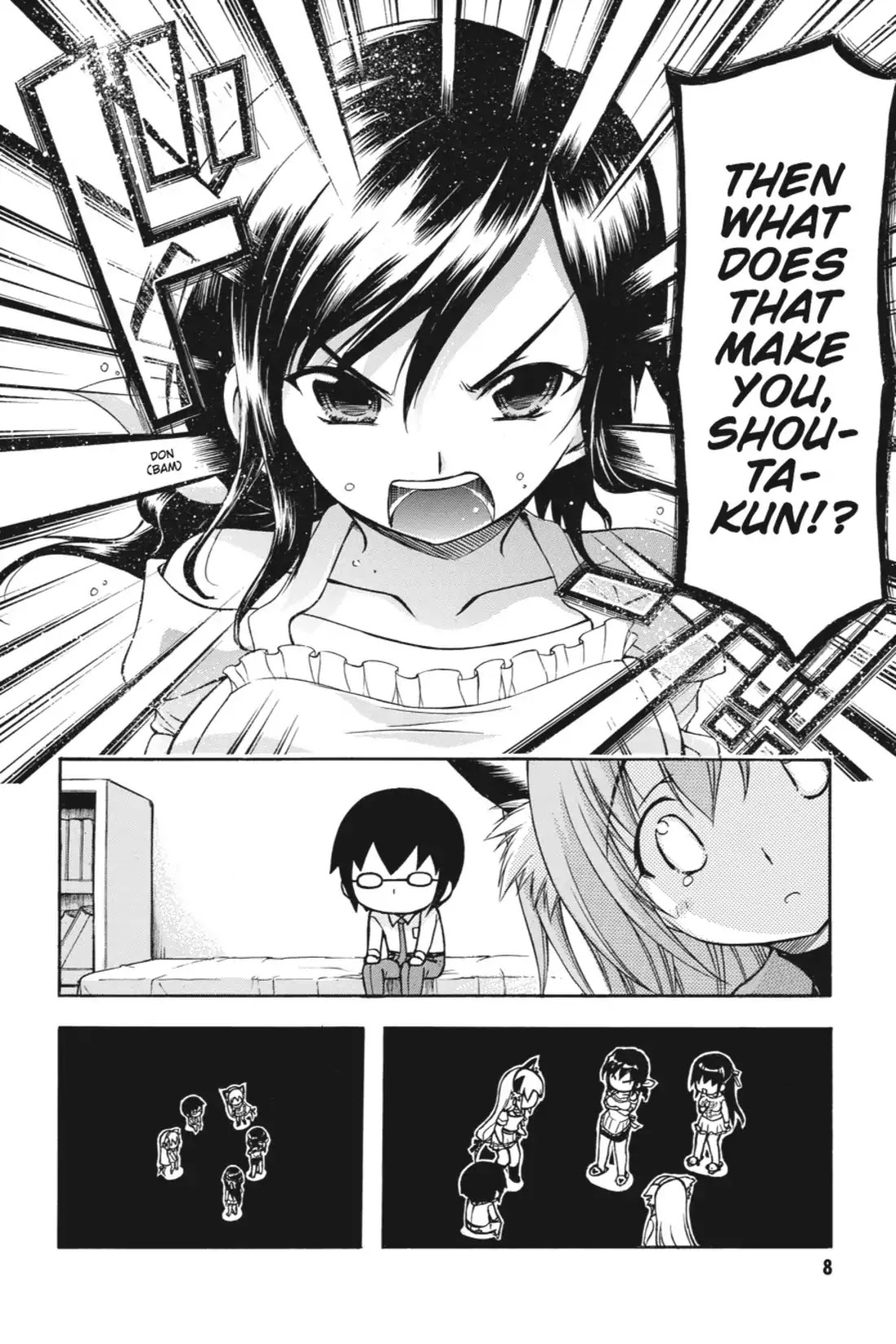 Gou-Dere Bishoujo Nagihara Sora Chapter 8 page 9 - Chapter 8: Vol.2 8th OFFENSE: The Legendary Sixteen Rapid Fires
