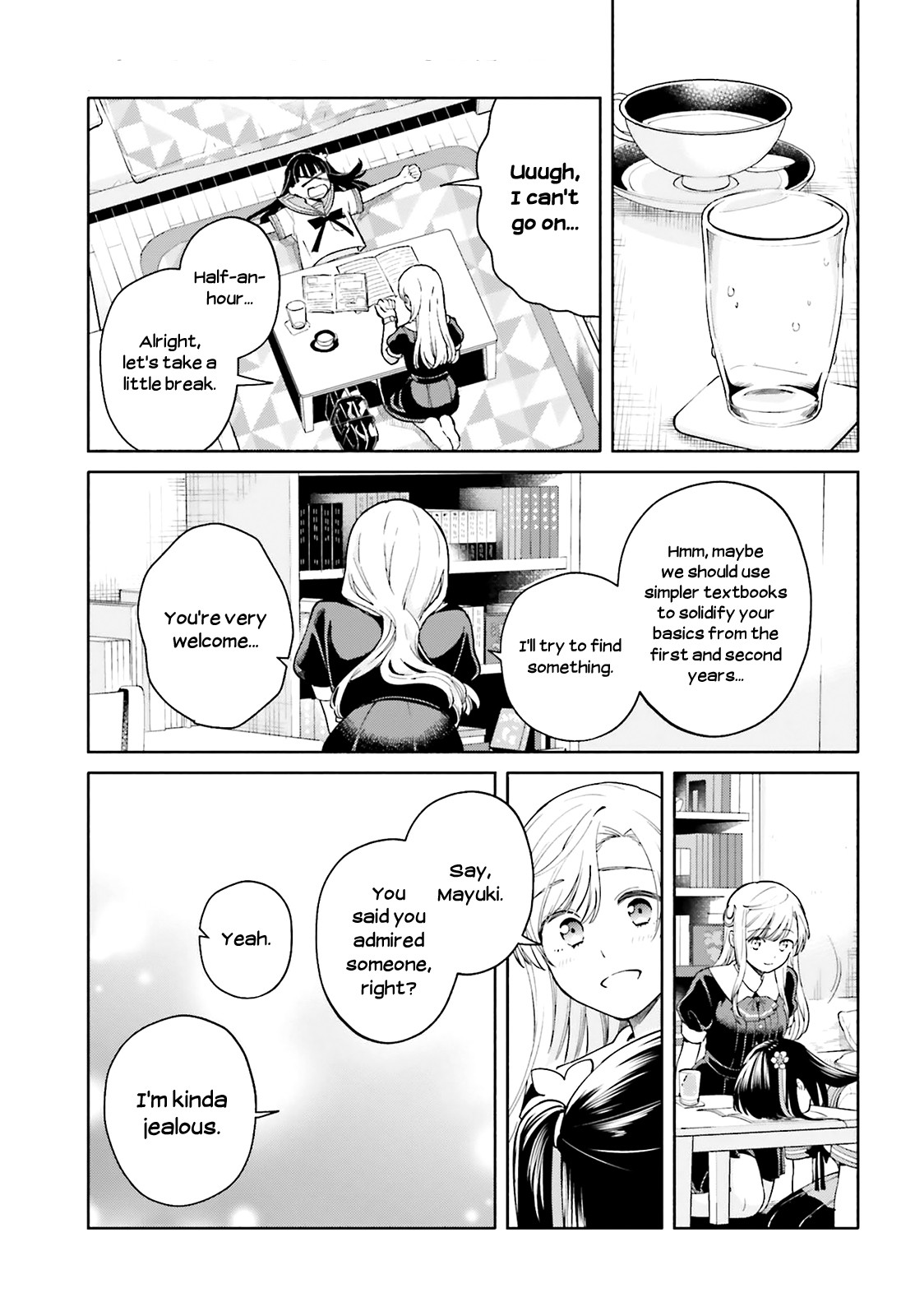 Goukaku no Tame no! Yasashii Sankaku Kankei Nyuumon Chapter 1 page 32 - Chapter 1: Looking for Snow in June
