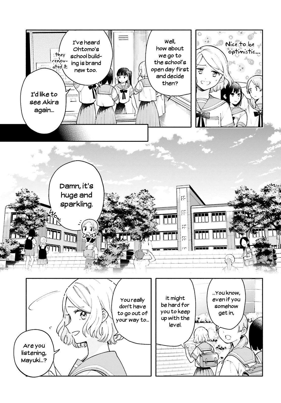 Goukaku no Tame no! Yasashii Sankaku Kankei Nyuumon Chapter 1 page 7 - Chapter 1: Looking for Snow in June