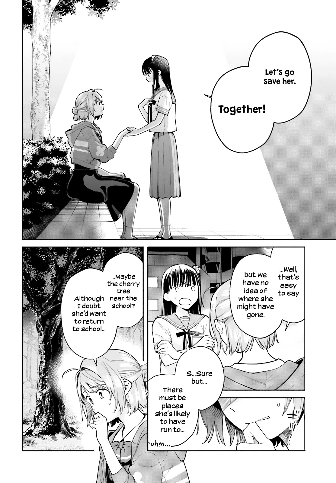 Goukaku no Tame no! Yasashii Sankaku Kankei Nyuumon Chapter 10 page 2 - Chapter 10: What Will Always be Fulfilled