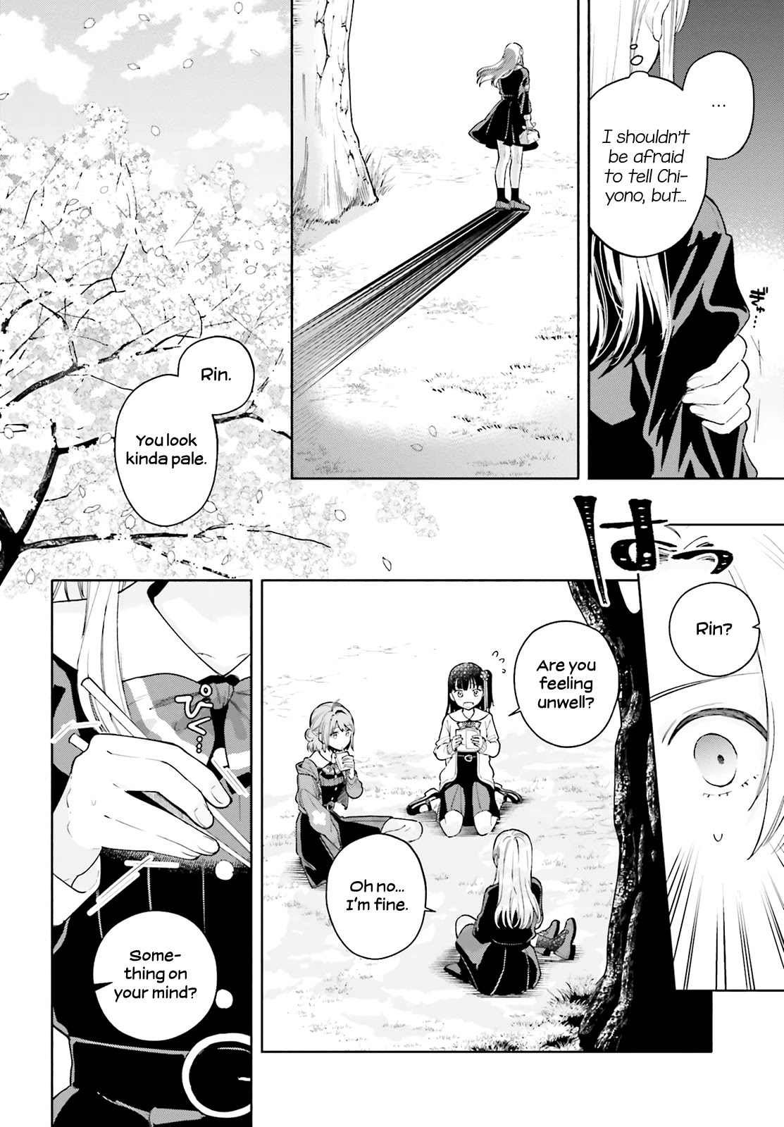 Goukaku no Tame no! Yasashii Sankaku Kankei Nyuumon Chapter 11 page 15 - Chapter 11: Cherry Blossoms Bloom in Your Future [END]