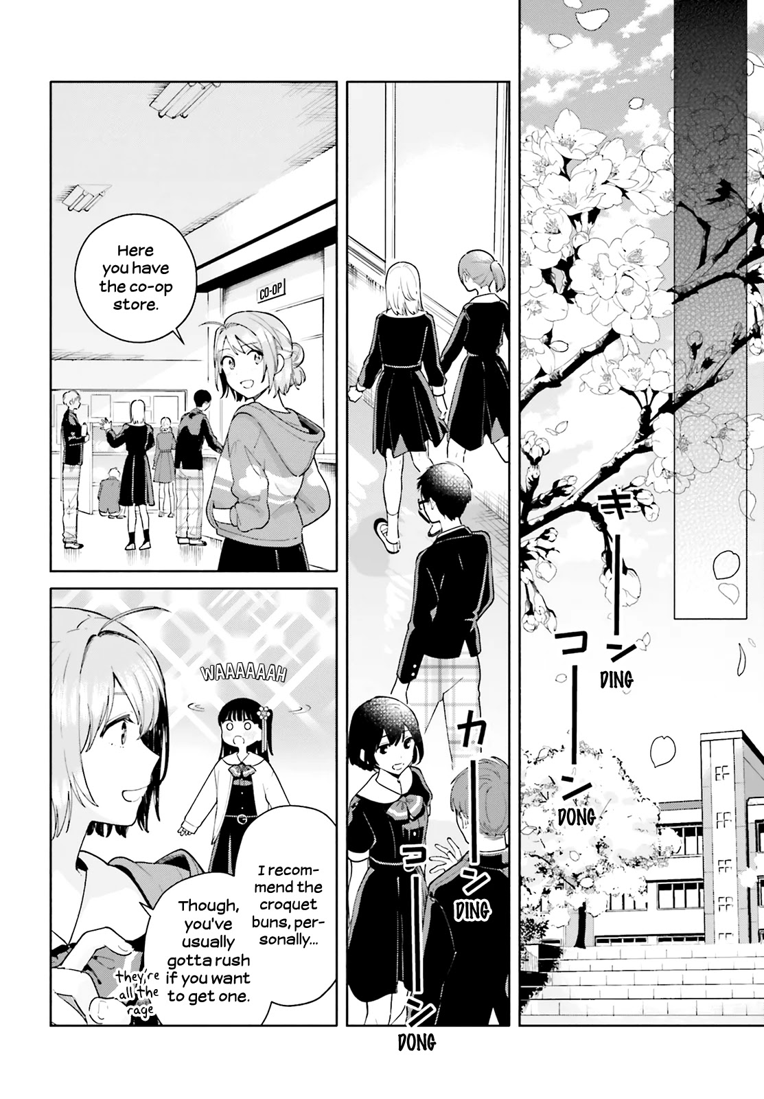 Goukaku no Tame no! Yasashii Sankaku Kankei Nyuumon Chapter 11 page 3 - Chapter 11: Cherry Blossoms Bloom in Your Future [END]