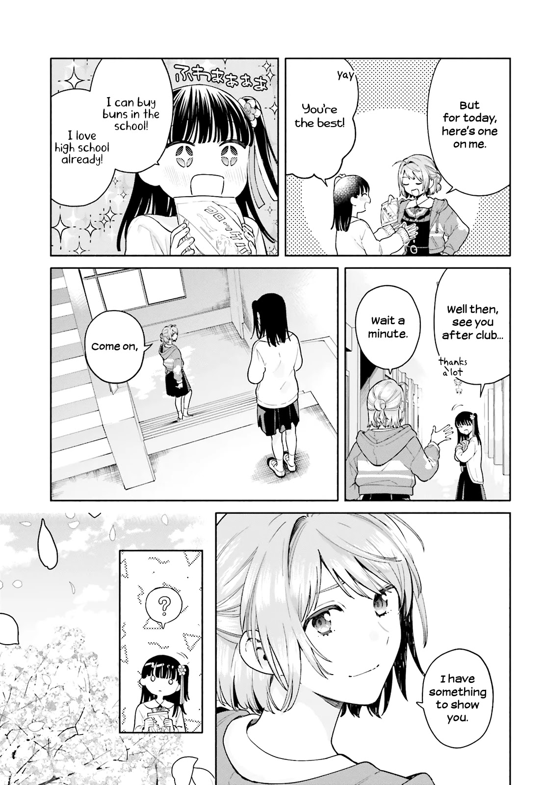 Goukaku no Tame no! Yasashii Sankaku Kankei Nyuumon Chapter 11 page 4 - Chapter 11: Cherry Blossoms Bloom in Your Future [END]