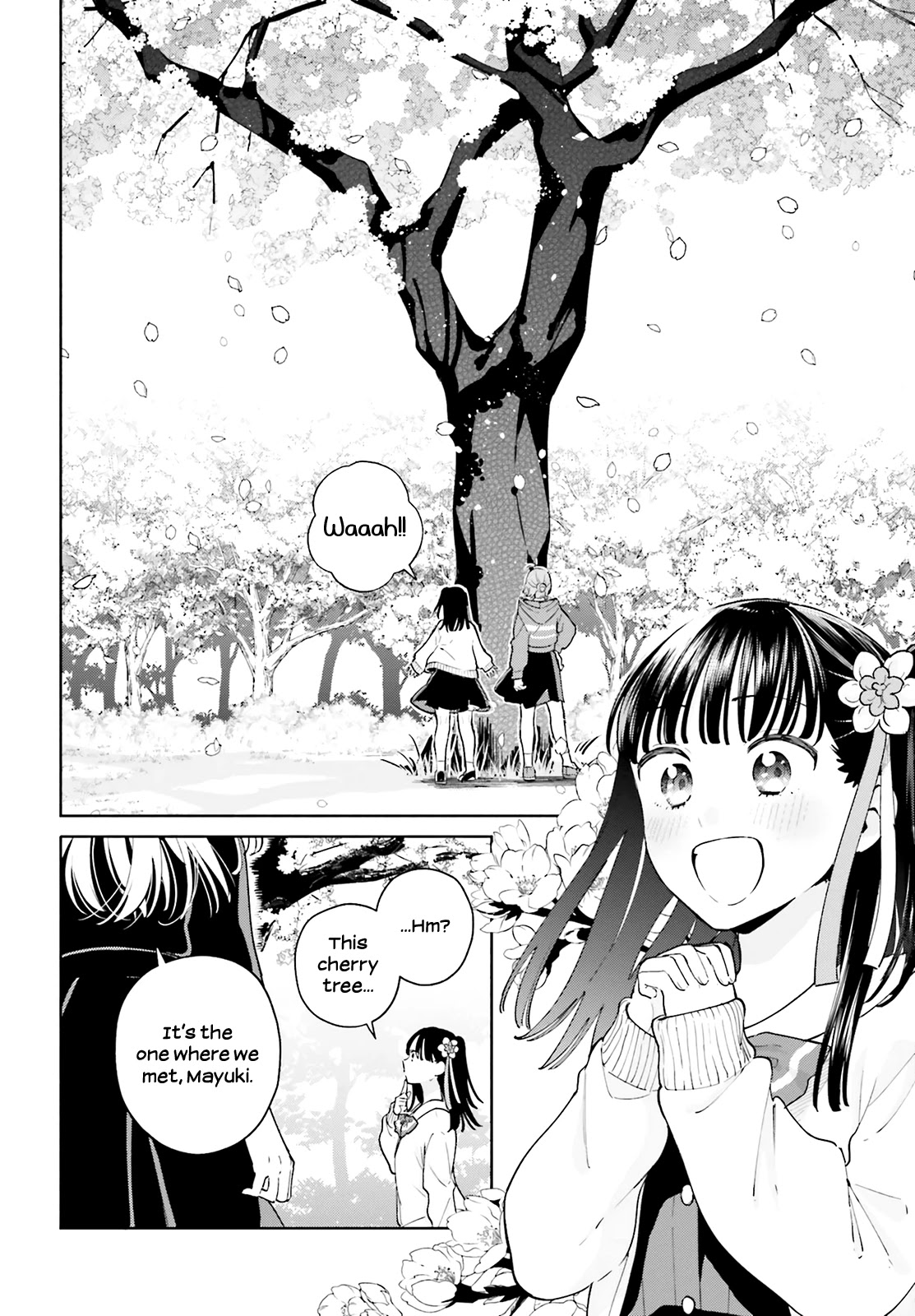 Goukaku no Tame no! Yasashii Sankaku Kankei Nyuumon Chapter 11 page 5 - Chapter 11: Cherry Blossoms Bloom in Your Future [END]