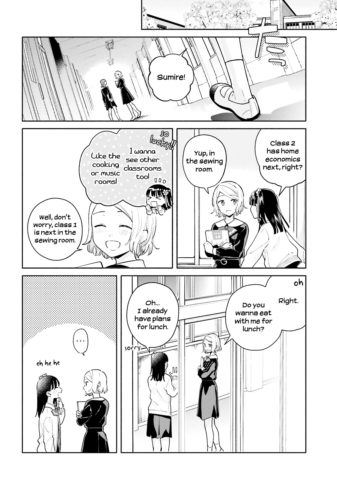 Goukaku no Tame no! Yasashii Sankaku Kankei Nyuumon Chapter 11 page 7 - Chapter 11: Cherry Blossoms Bloom in Your Future [END]