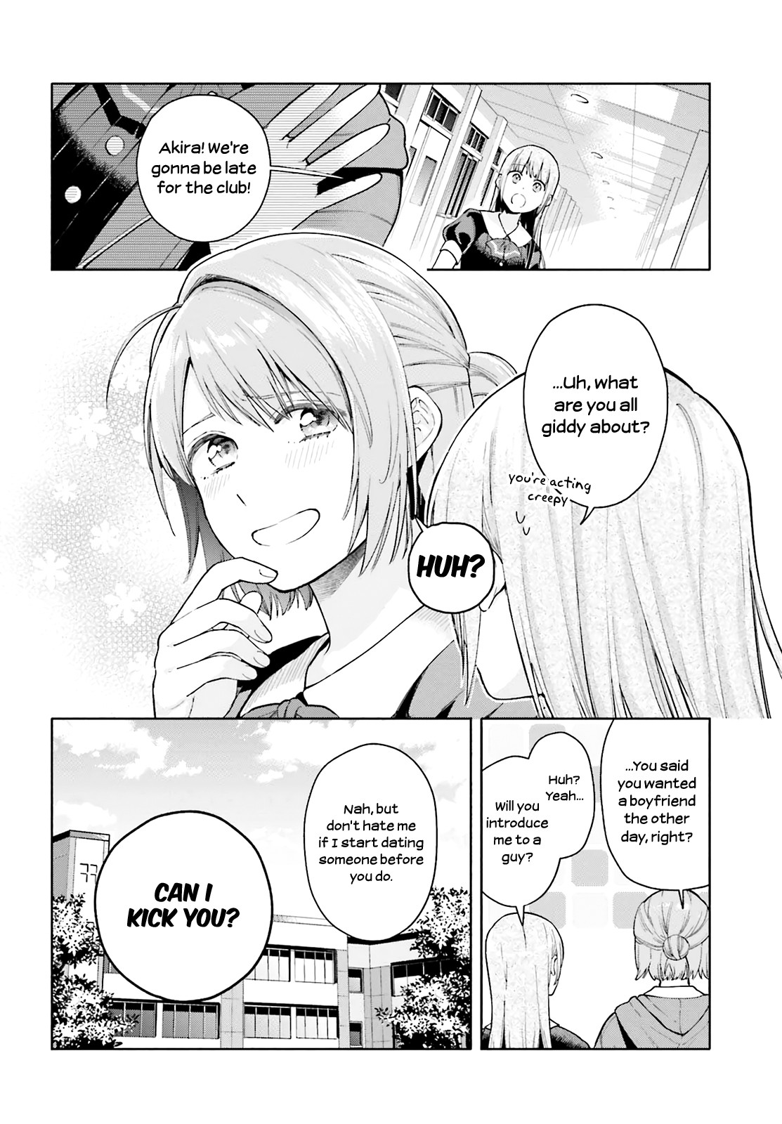 Goukaku no Tame no! Yasashii Sankaku Kankei Nyuumon Chapter 2 page 2 - Chapter 2: It's a secret, even to the moon