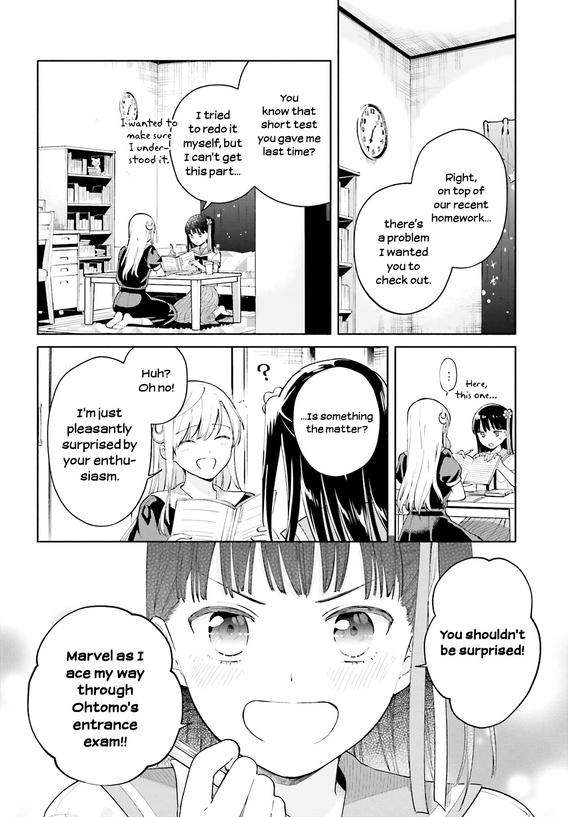 Goukaku no Tame no! Yasashii Sankaku Kankei Nyuumon Chapter 2 page 28 - Chapter 2: It's a secret, even to the moon