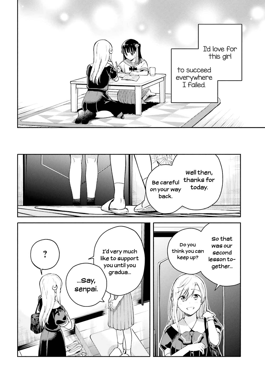 Goukaku no Tame no! Yasashii Sankaku Kankei Nyuumon Chapter 2 page 30 - Chapter 2: It's a secret, even to the moon