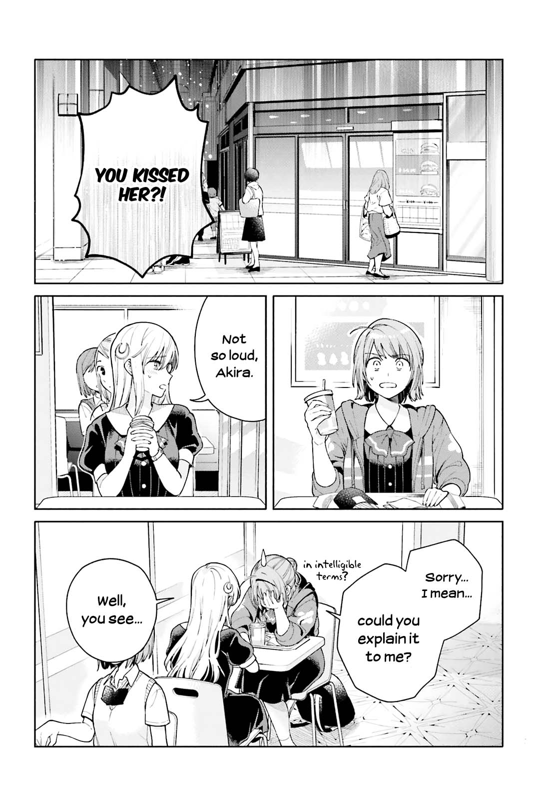 Goukaku no Tame no! Yasashii Sankaku Kankei Nyuumon Chapter 2 page 4 - Chapter 2: It's a secret, even to the moon