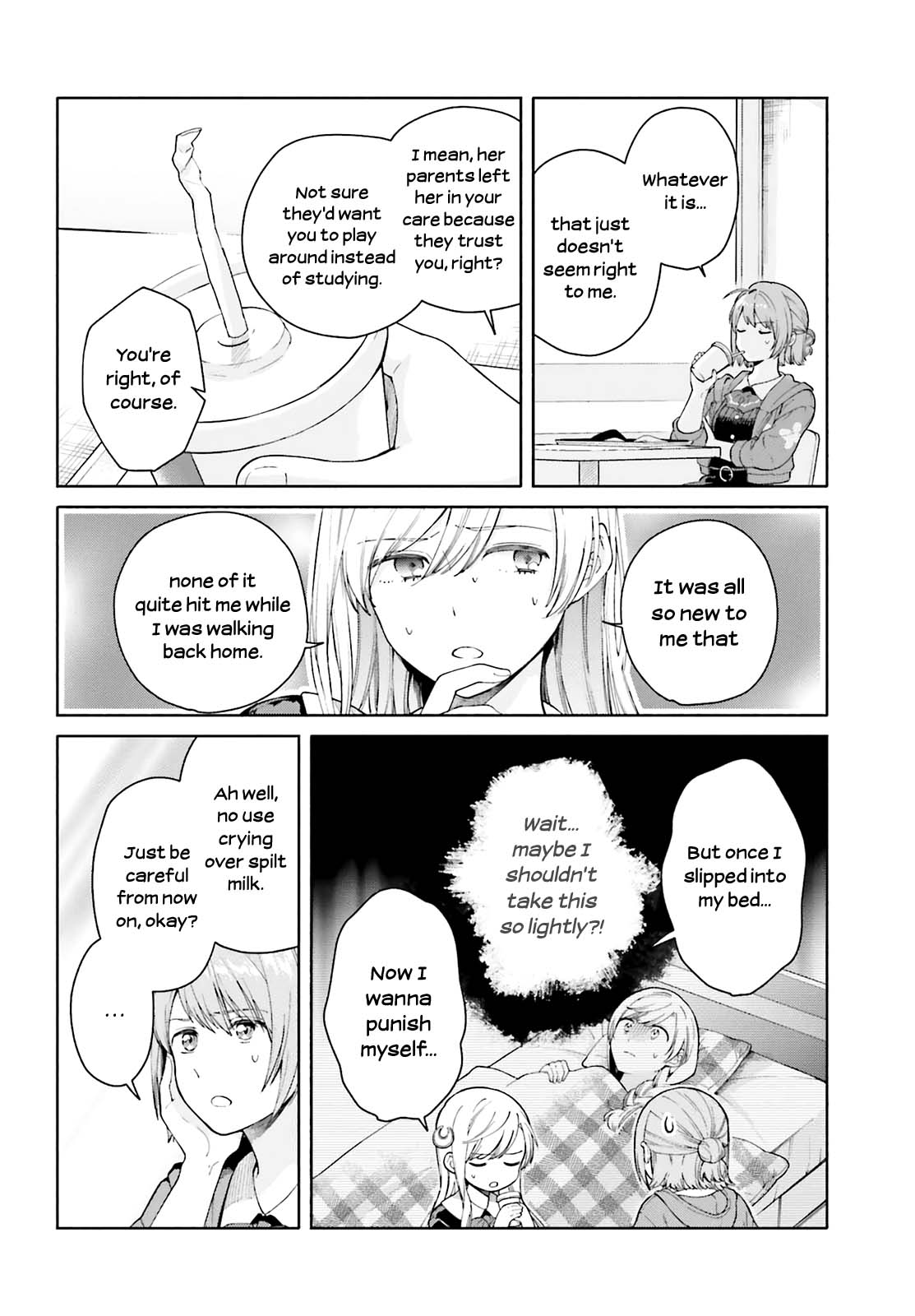 Goukaku no Tame no! Yasashii Sankaku Kankei Nyuumon Chapter 2 page 6 - Chapter 2: It's a secret, even to the moon