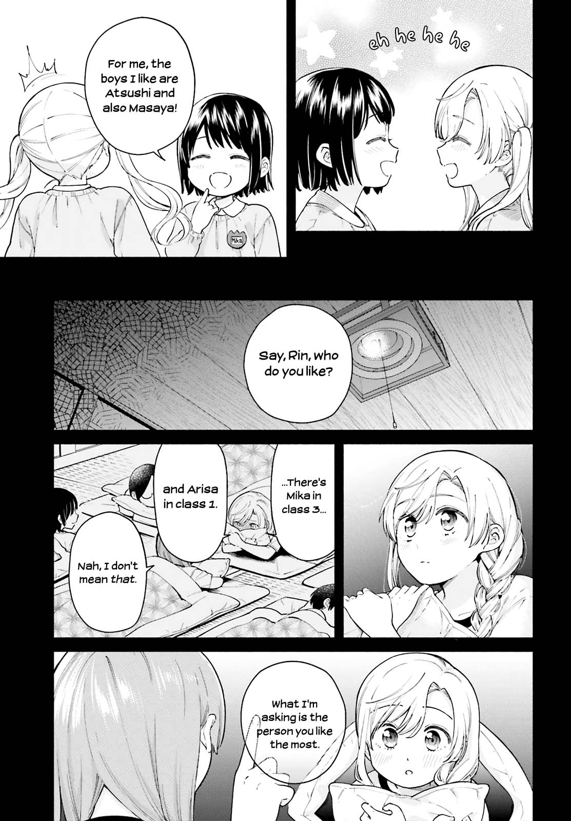 Goukaku no Tame no! Yasashii Sankaku Kankei Nyuumon Chapter 2 page 9 - Chapter 2: It's a secret, even to the moon