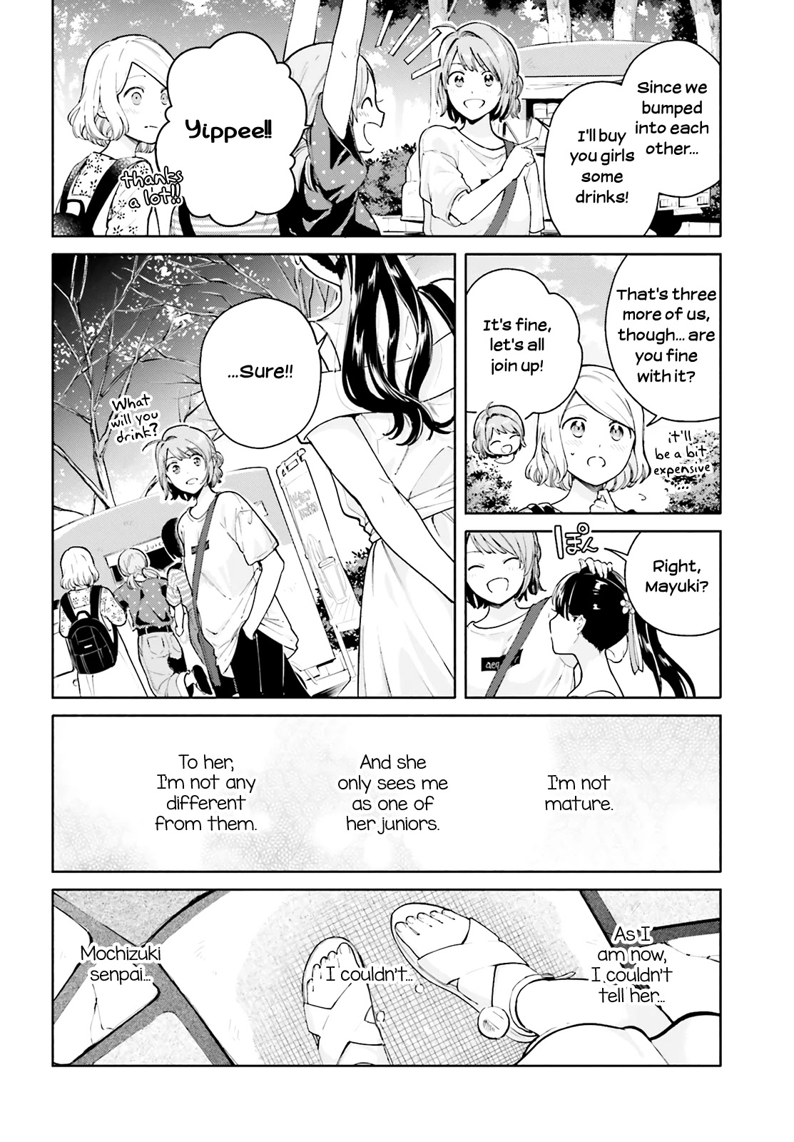 Goukaku no Tame no! Yasashii Sankaku Kankei Nyuumon Chapter 4 page 19 - Chapter 4: Romantic Comedy