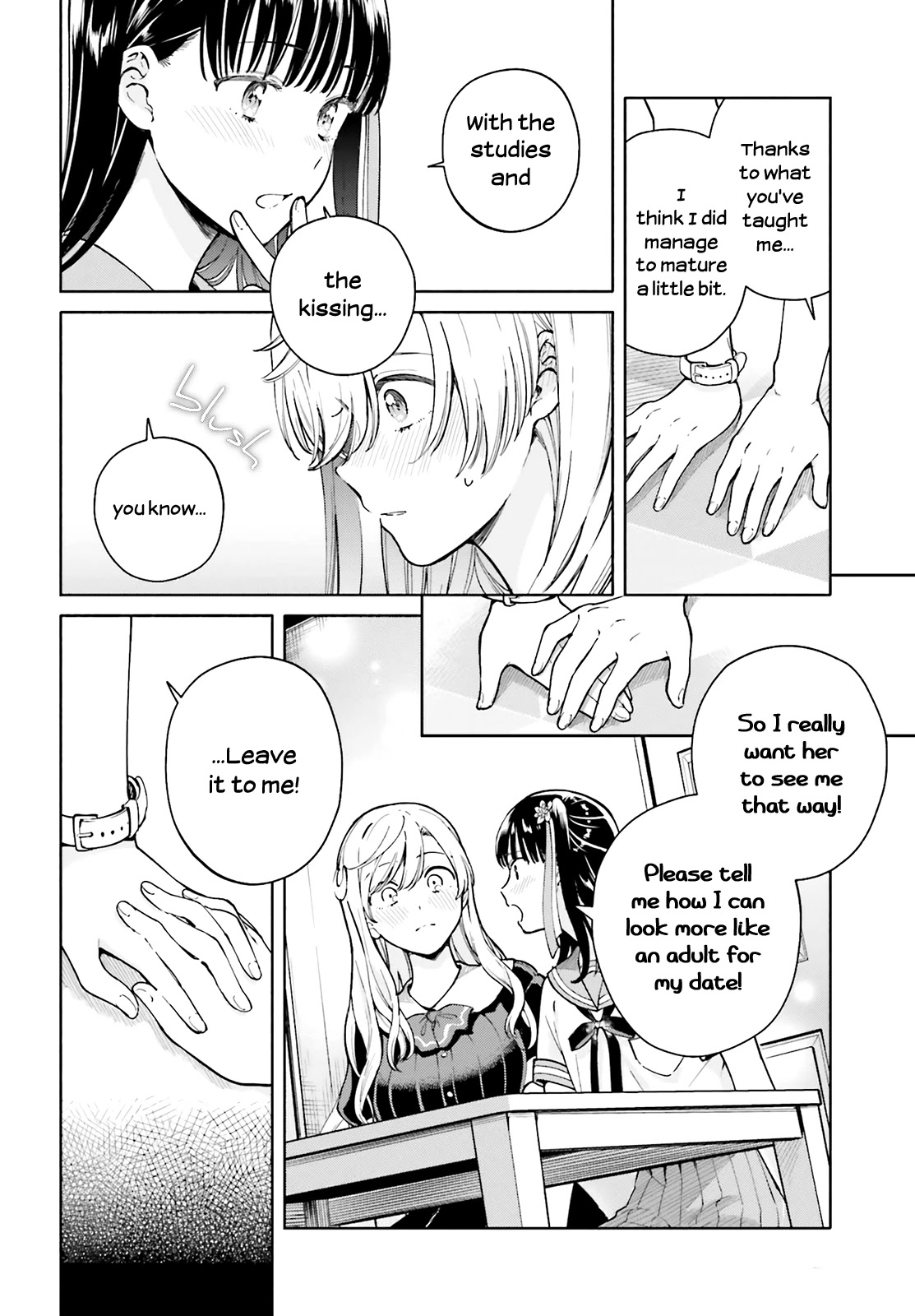 Goukaku no Tame no! Yasashii Sankaku Kankei Nyuumon Chapter 4 page 4 - Chapter 4: Romantic Comedy