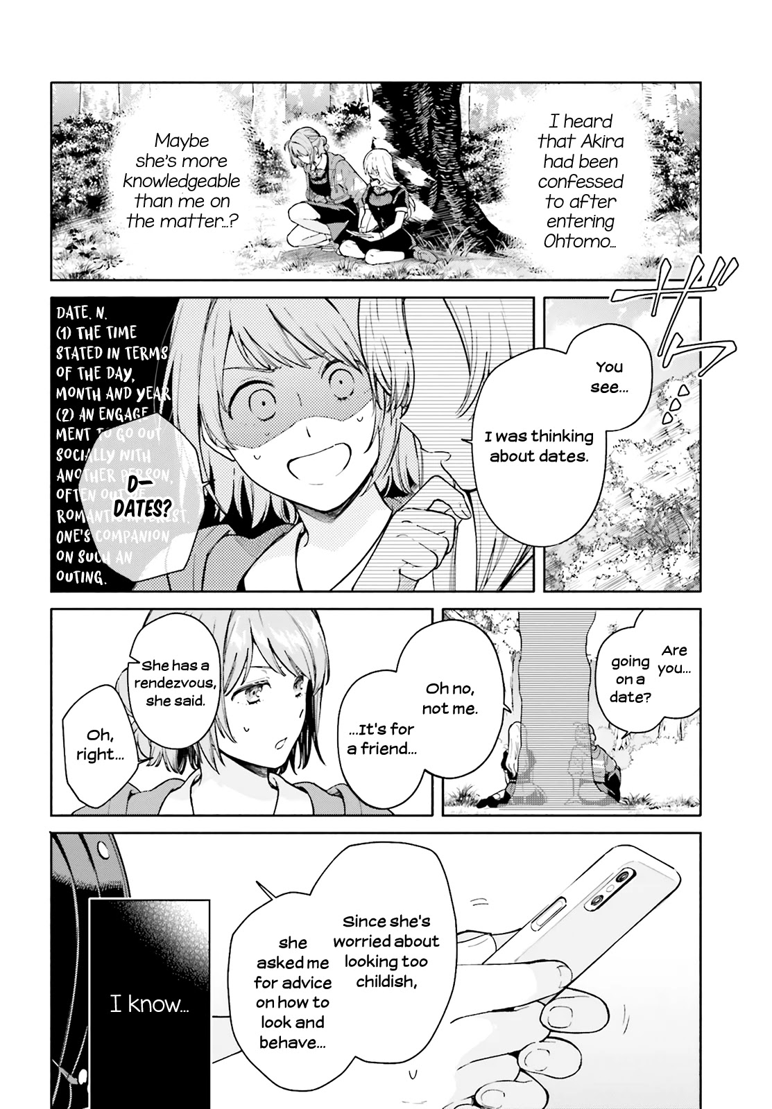 Goukaku no Tame no! Yasashii Sankaku Kankei Nyuumon Chapter 4 page 6 - Chapter 4: Romantic Comedy