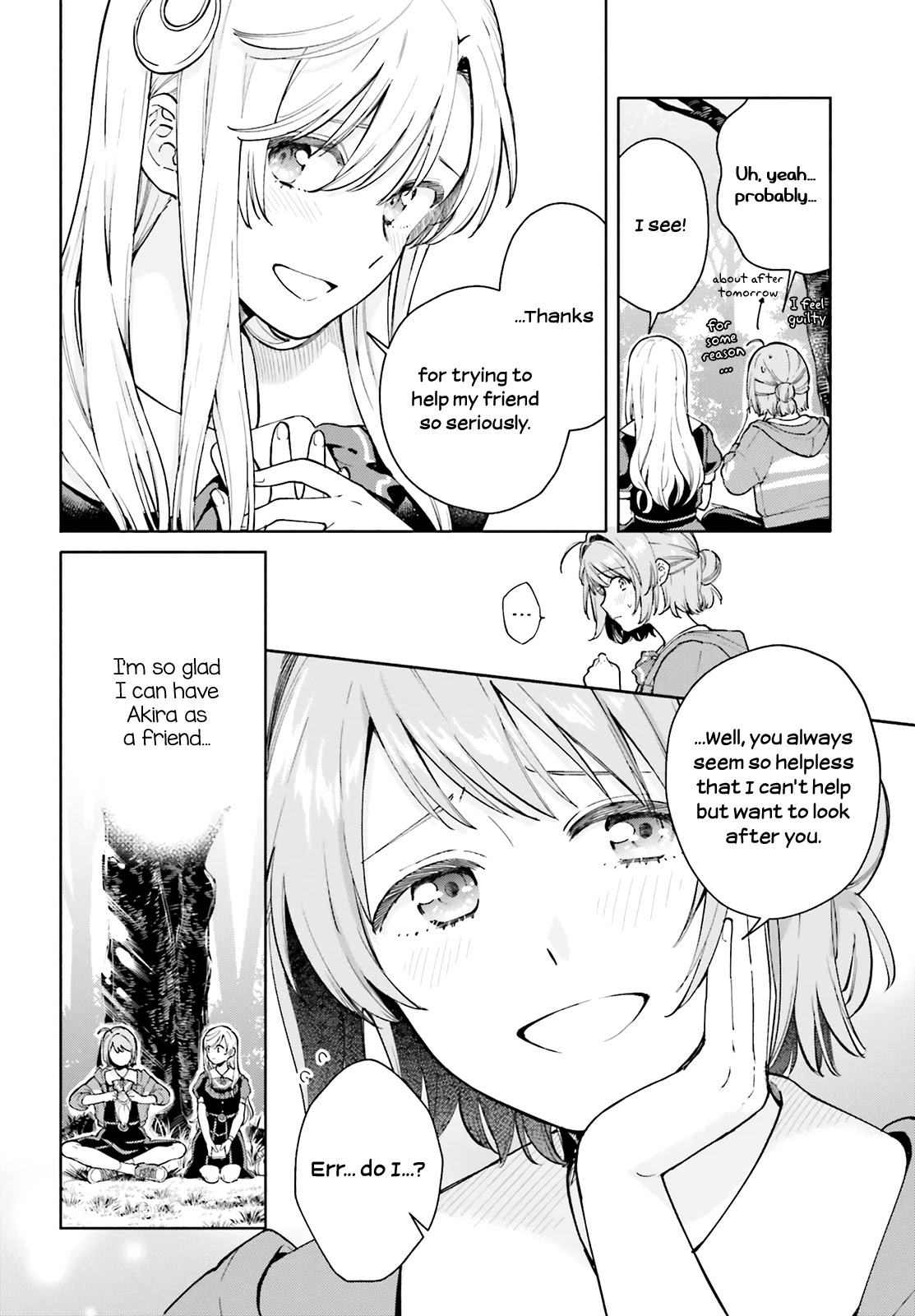 Goukaku no Tame no! Yasashii Sankaku Kankei Nyuumon Chapter 4 page 8 - Chapter 4: Romantic Comedy
