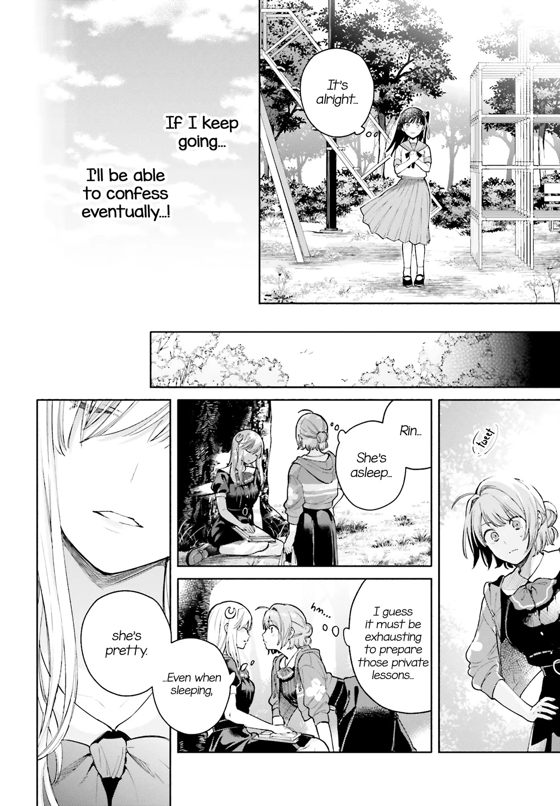 Goukaku no Tame no! Yasashii Sankaku Kankei Nyuumon Chapter 5 page 28 - Chapter 5: Our Equilateral Triangle