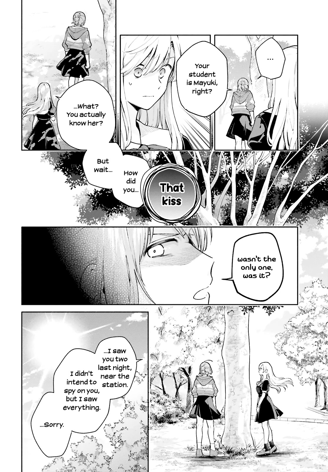 Goukaku no Tame no! Yasashii Sankaku Kankei Nyuumon Chapter 6 page 22 - Chapter 6: Under the Sun