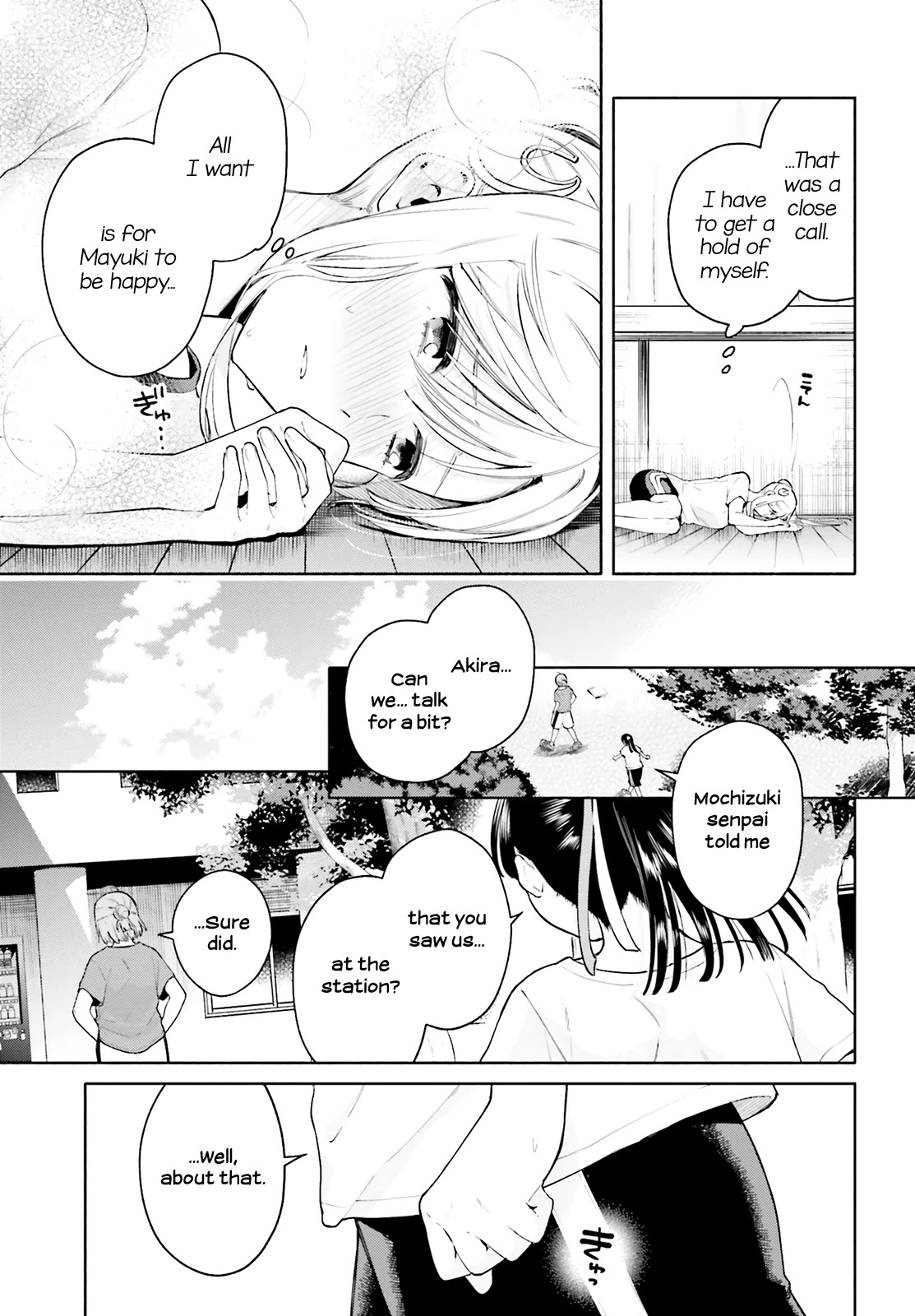 Goukaku no Tame no! Yasashii Sankaku Kankei Nyuumon Chapter 7 page 14 - Chapter 7: Superluminal