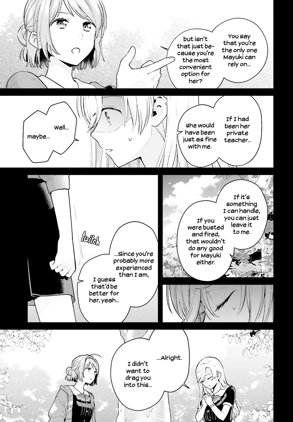 Goukaku no Tame no! Yasashii Sankaku Kankei Nyuumon Chapter 7 page 4 - Chapter 7: Superluminal