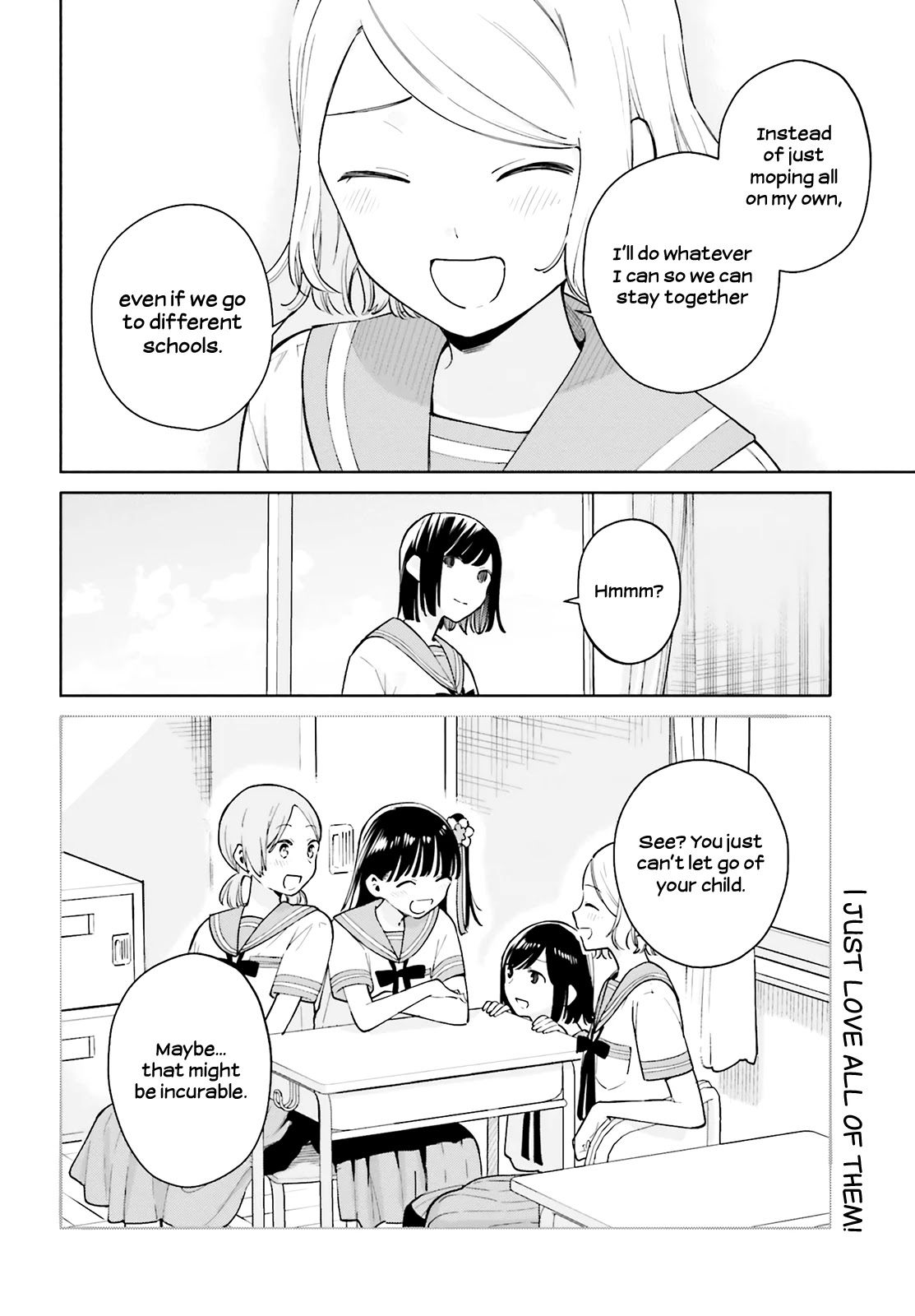 Goukaku no Tame no! Yasashii Sankaku Kankei Nyuumon Chapter 8.5 page 10 - Chapter 8.5: When even the Violets Bloom