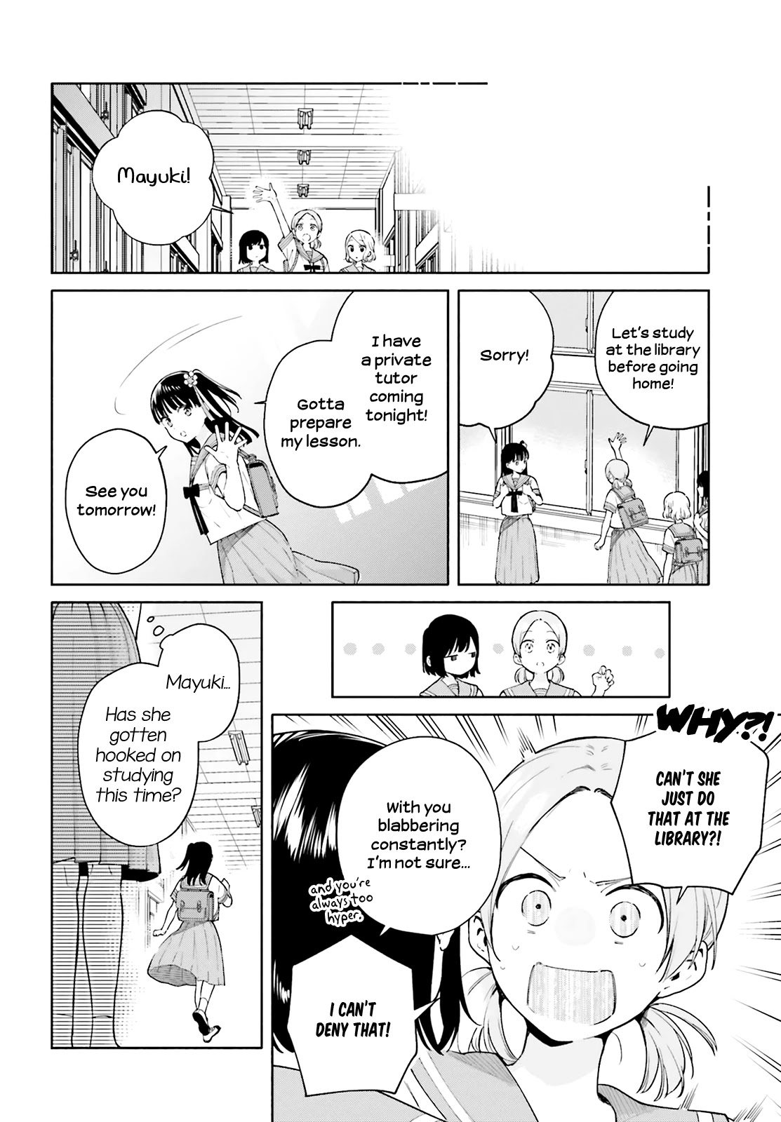 Goukaku no Tame no! Yasashii Sankaku Kankei Nyuumon Chapter 8.5 page 4 - Chapter 8.5: When even the Violets Bloom