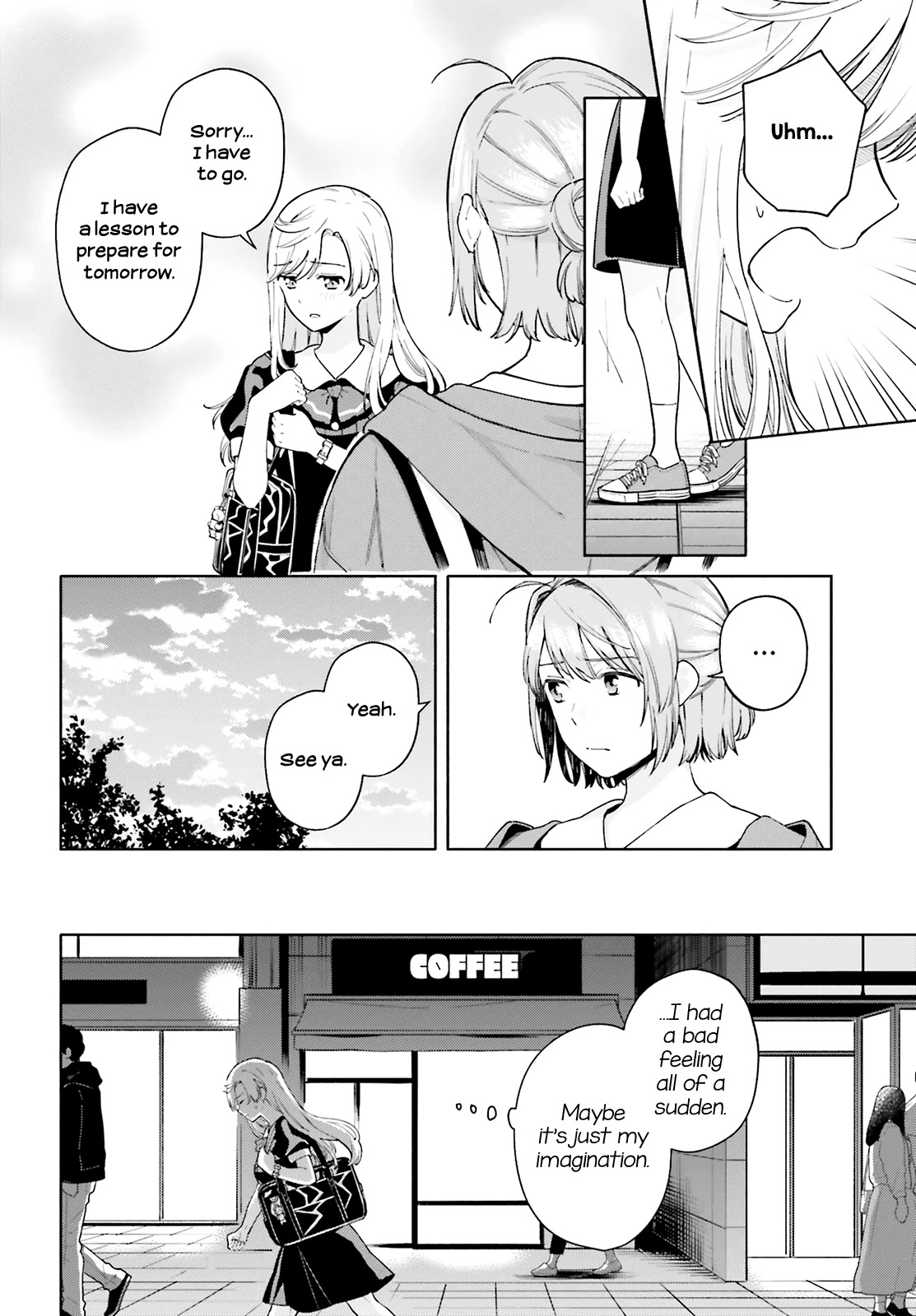 Goukaku no Tame no! Yasashii Sankaku Kankei Nyuumon Chapter 9 page 12 - Chapter 9: Even if It's Only a Bud